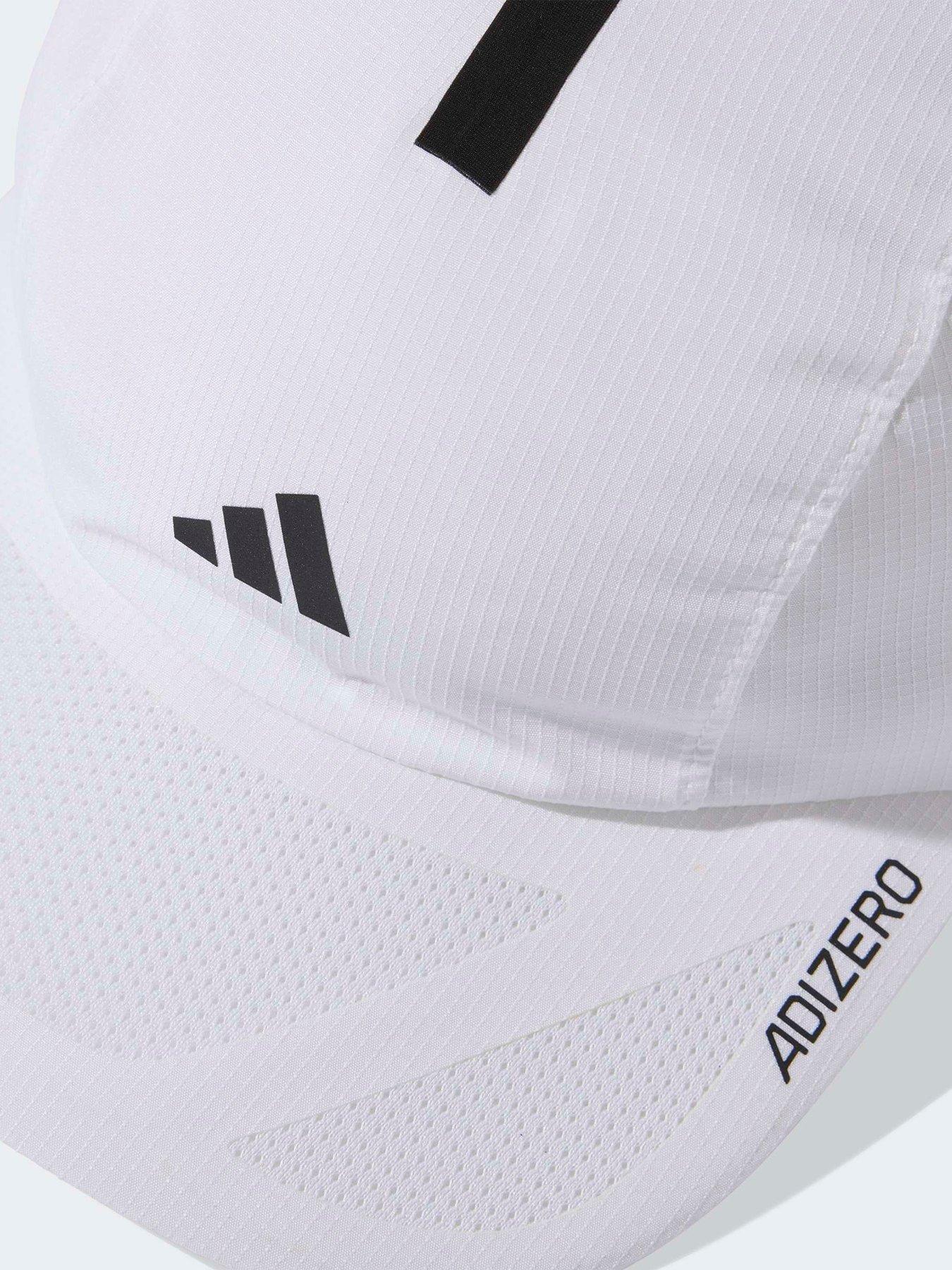 Image 4 of 5 of adidas Unisex Running Adizero Cap - White