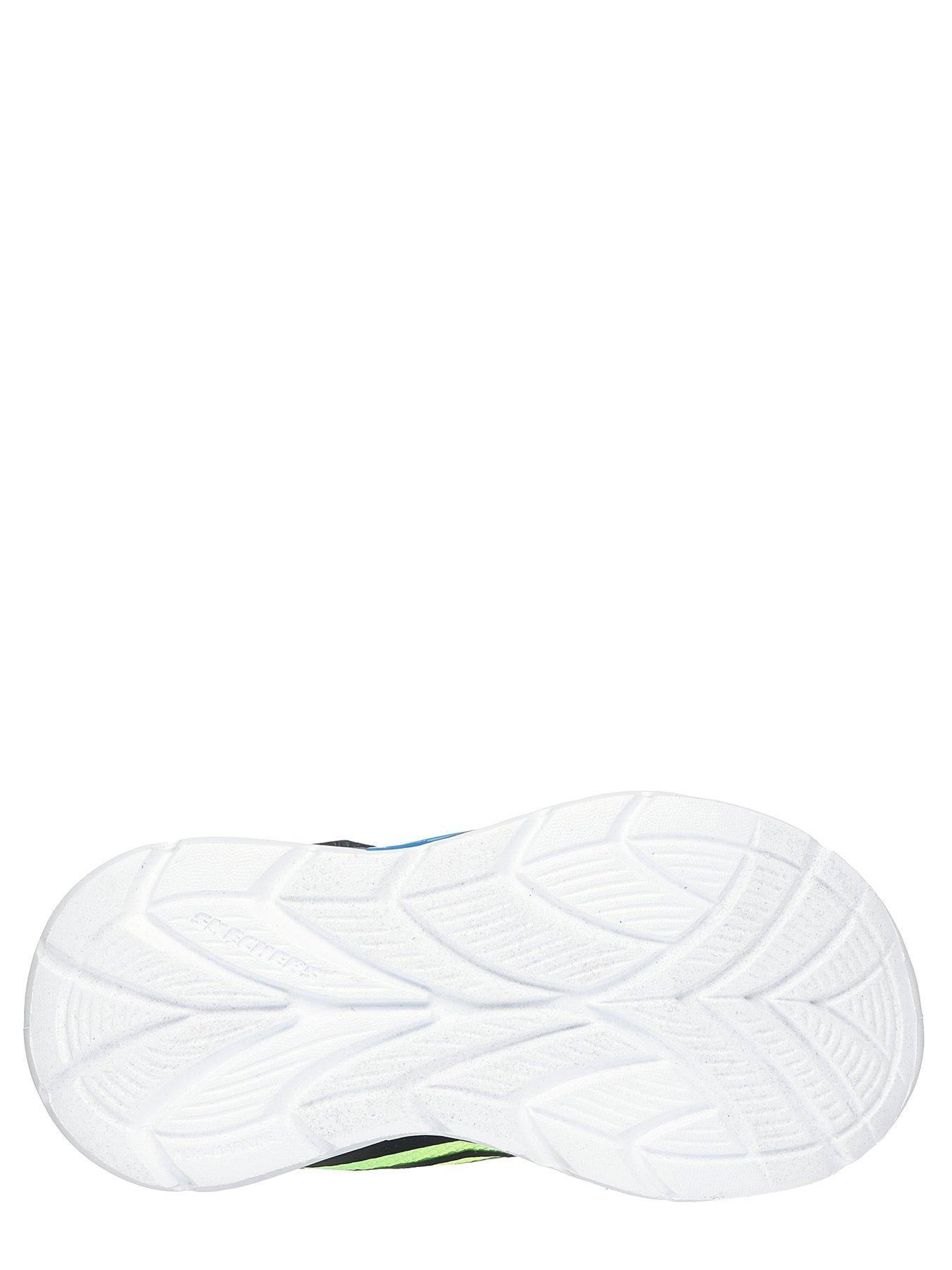Image 4 of 5 of Skechers Toddler Skechers S-lights: Flex-glow Ultra Trainer - Blue