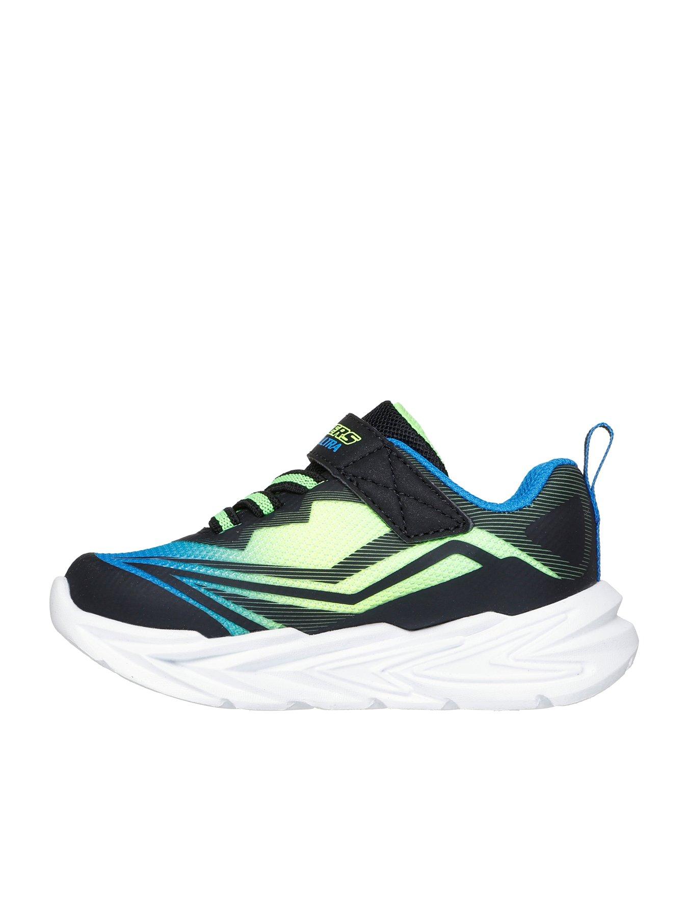 Image 5 of 5 of Skechers Toddler Skechers S-lights: Flex-glow Ultra Trainer - Blue