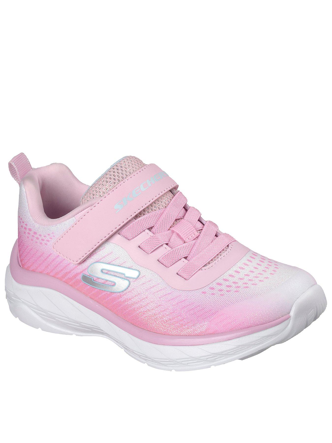 Image 1 of 5 of Skechers Kids Skechers Boundless Color Blitz Trainer - Pink