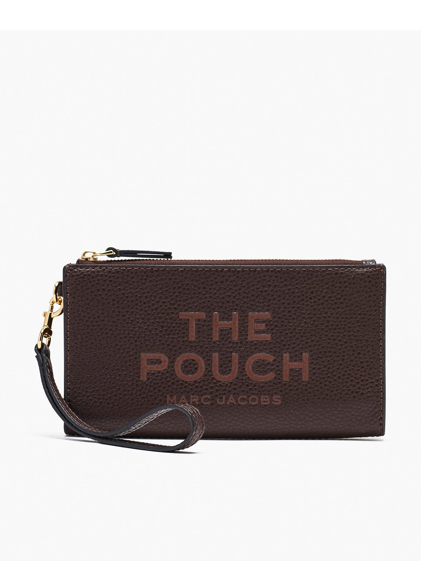 MARC JACOBS The Leather Pouch - Brown