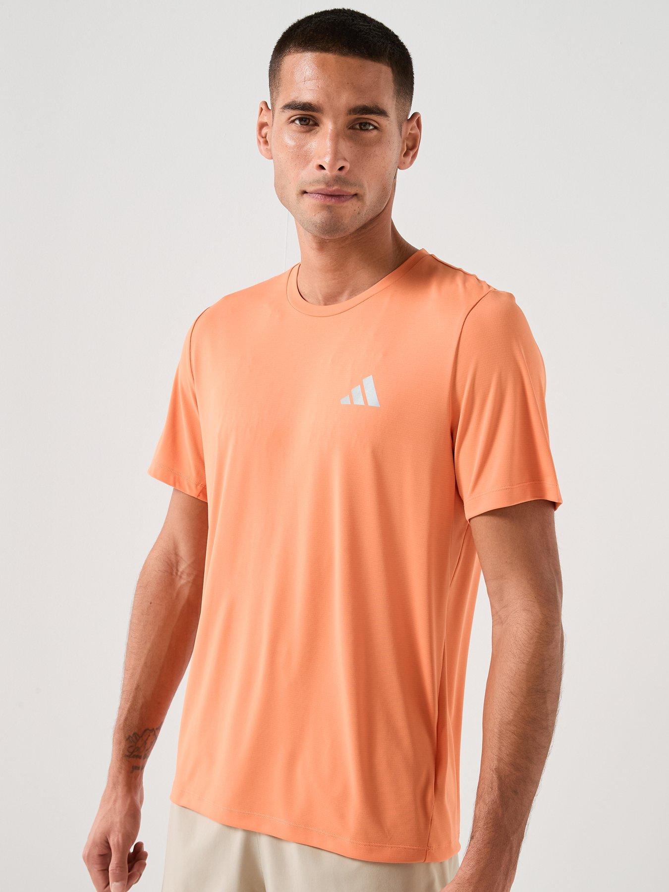 Image 5 of 6 of adidas Mens Running Adi365 Essentials T-Shirt - Orange