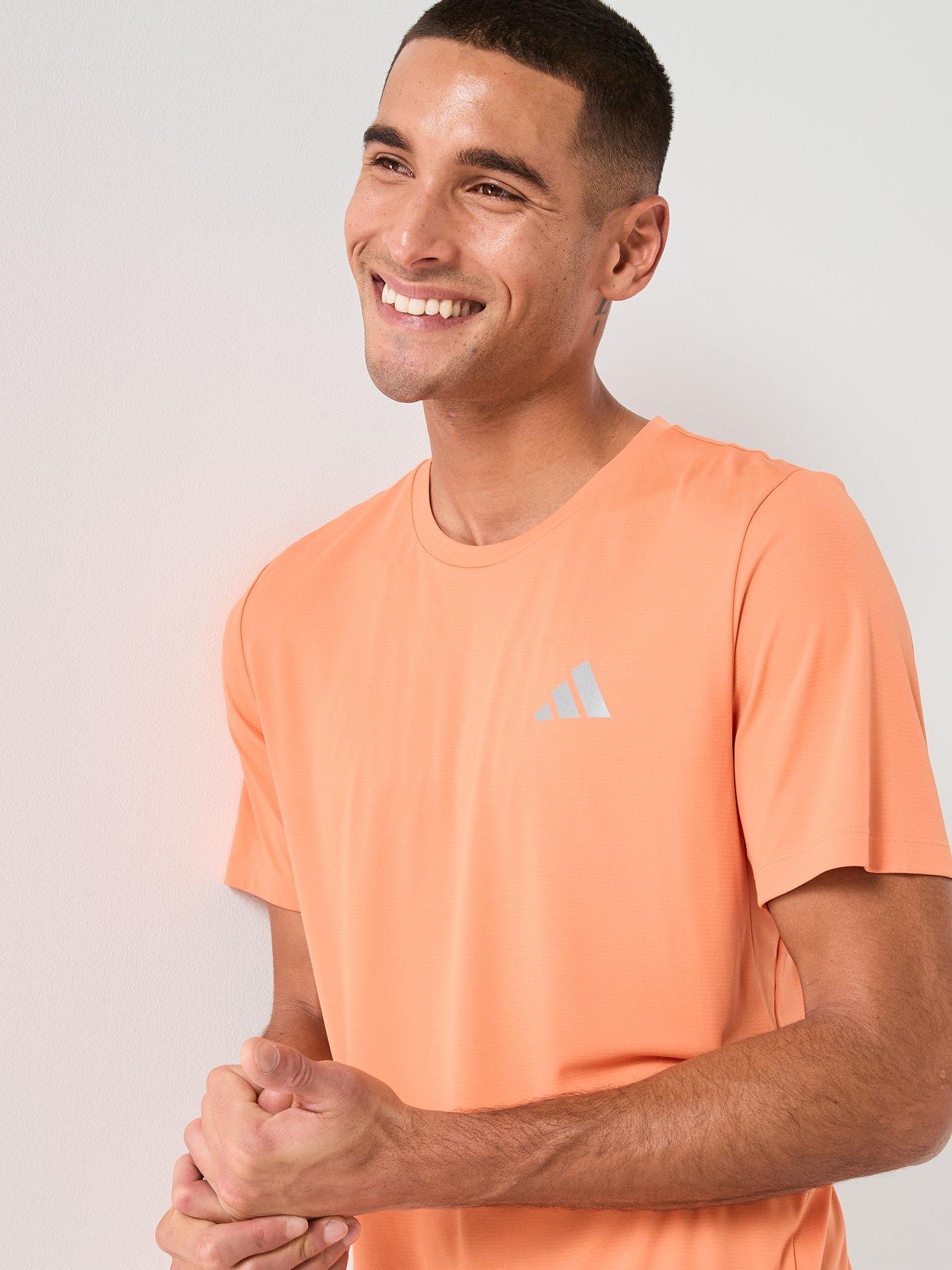 Image 6 of 6 of adidas Mens Running Adi365 Essentials T-Shirt - Orange