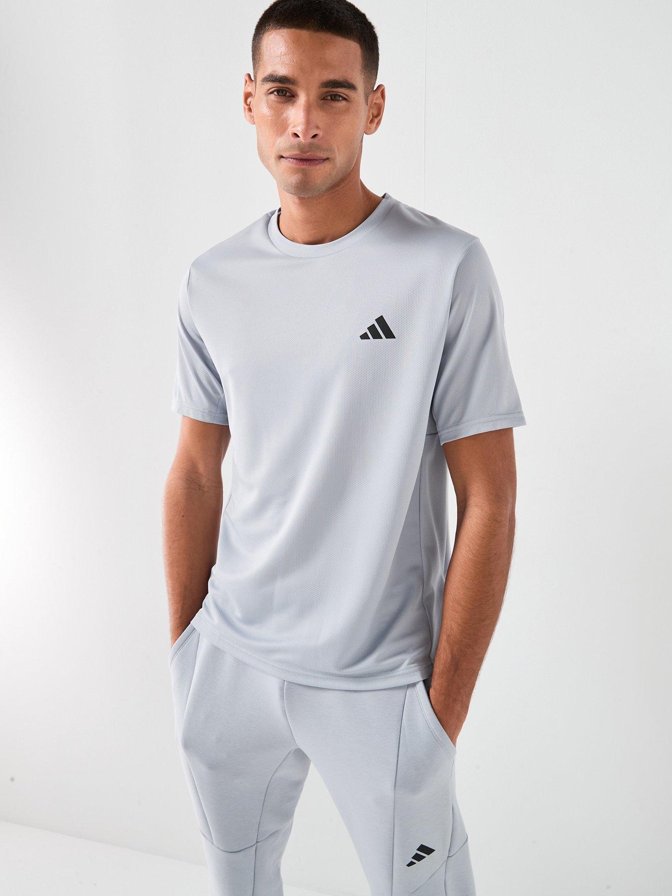 adidas Mens Training Workout Essentials T-Shirt, Halsil, Size M, Men