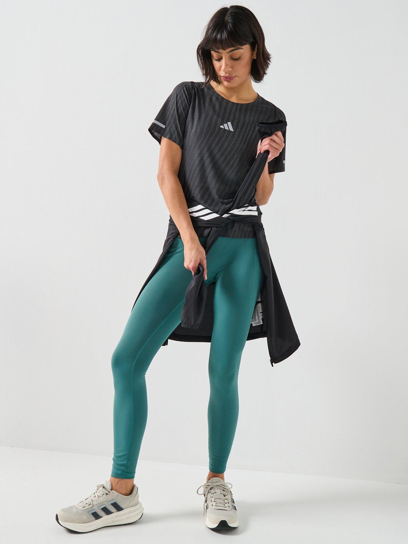 Image 3 of 6 of adidas Womens Running Adi365 Climacool T-Shirt - Black