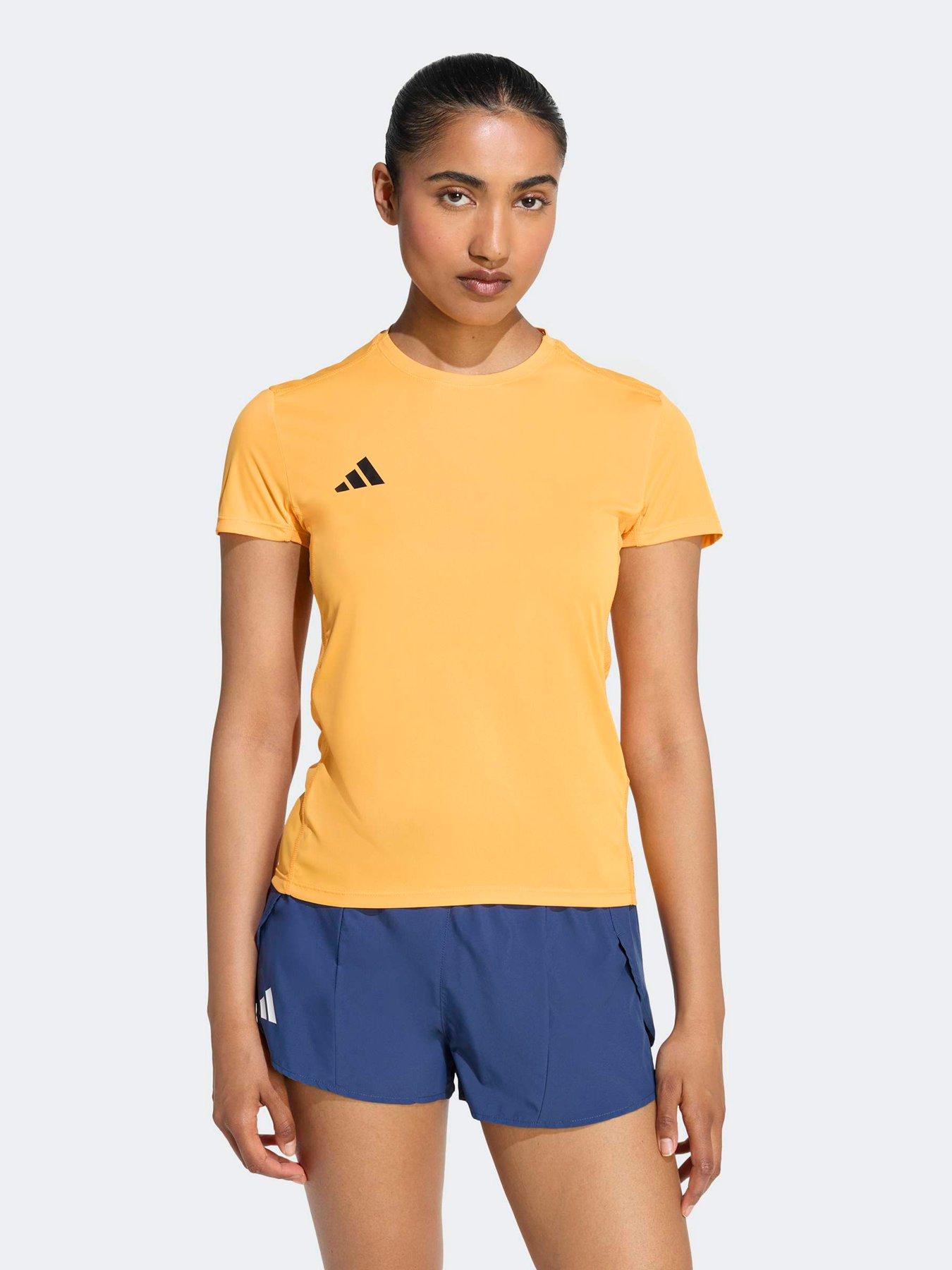 adidas Womens Running Adizero Essentials T-Shirt - Pink