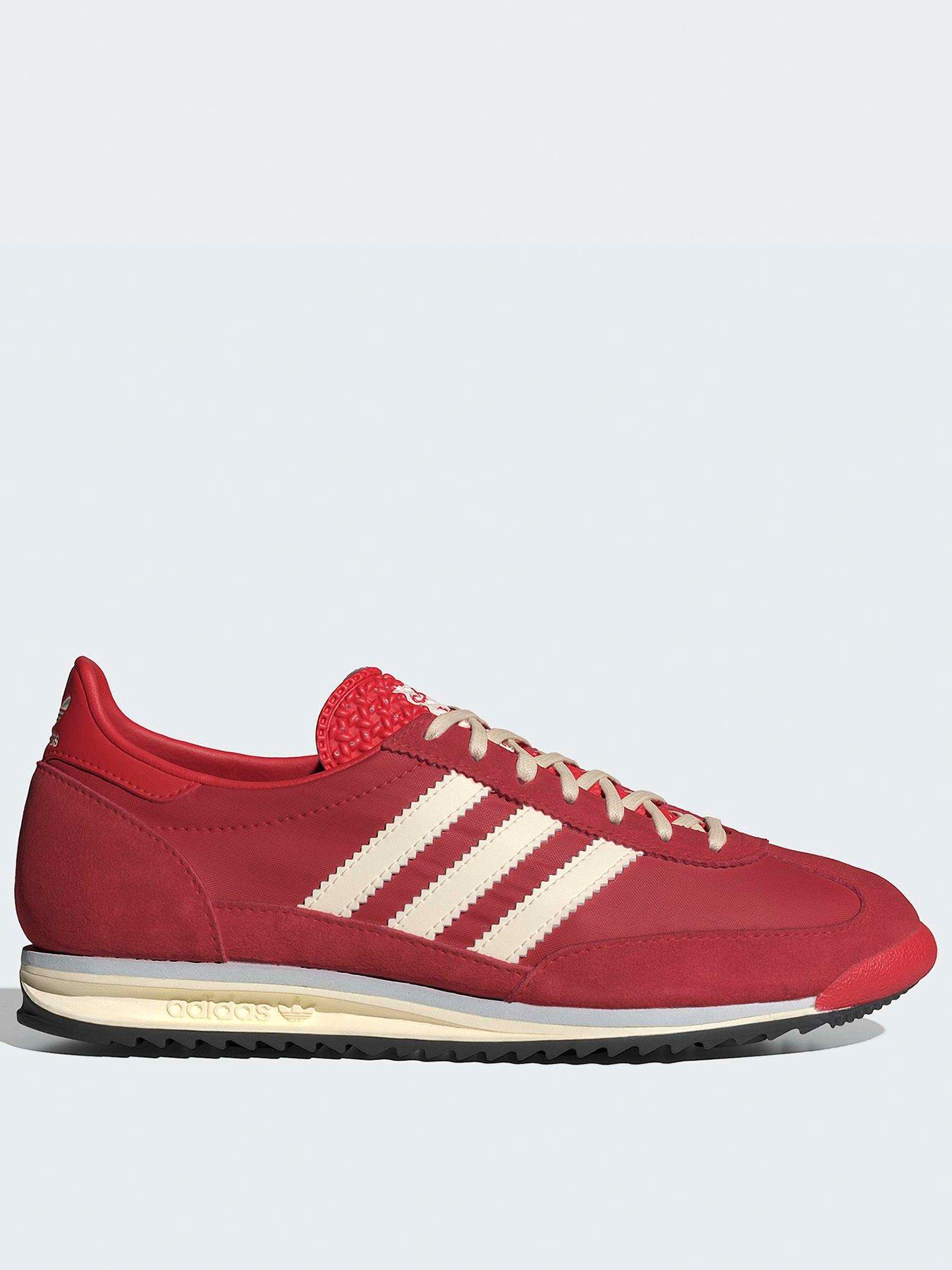 adidas Originals Womens Sl 72 Og Trainers - Red