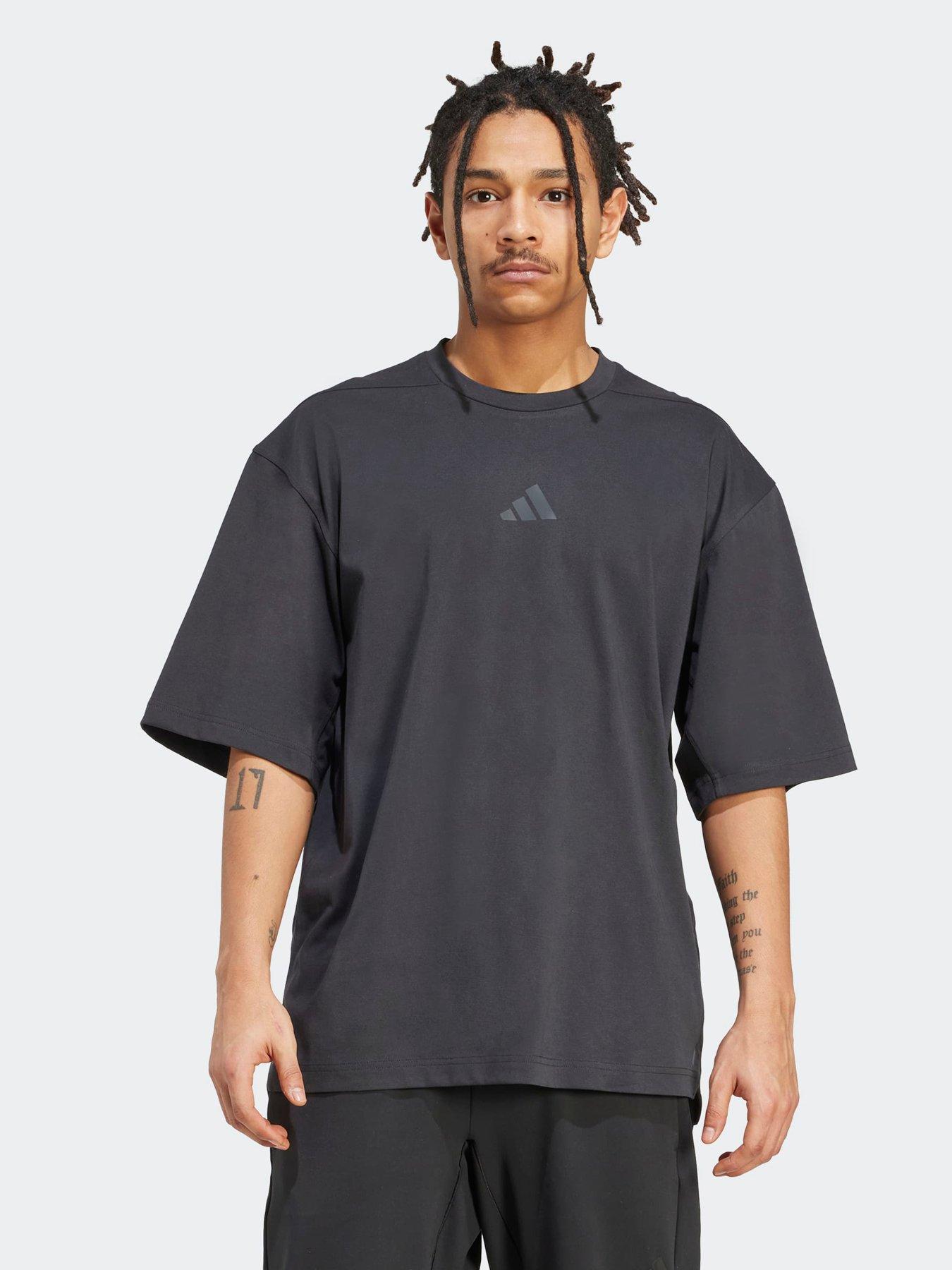 adidas Mens Training Power T-Shirt, Black, Size Xl, Men
