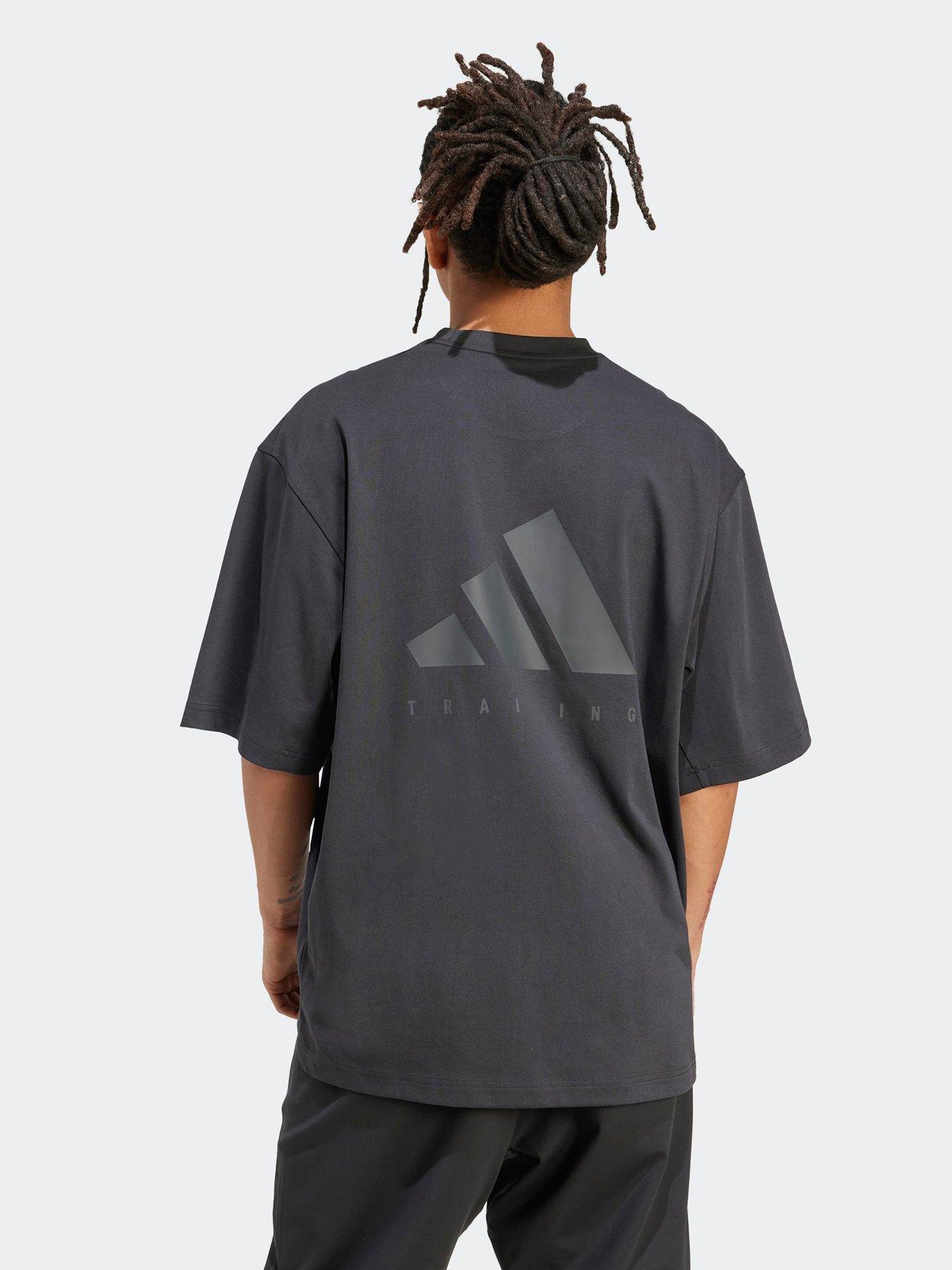 Image 2 of 6 of adidas Mens Training Power T-Shirt - Black