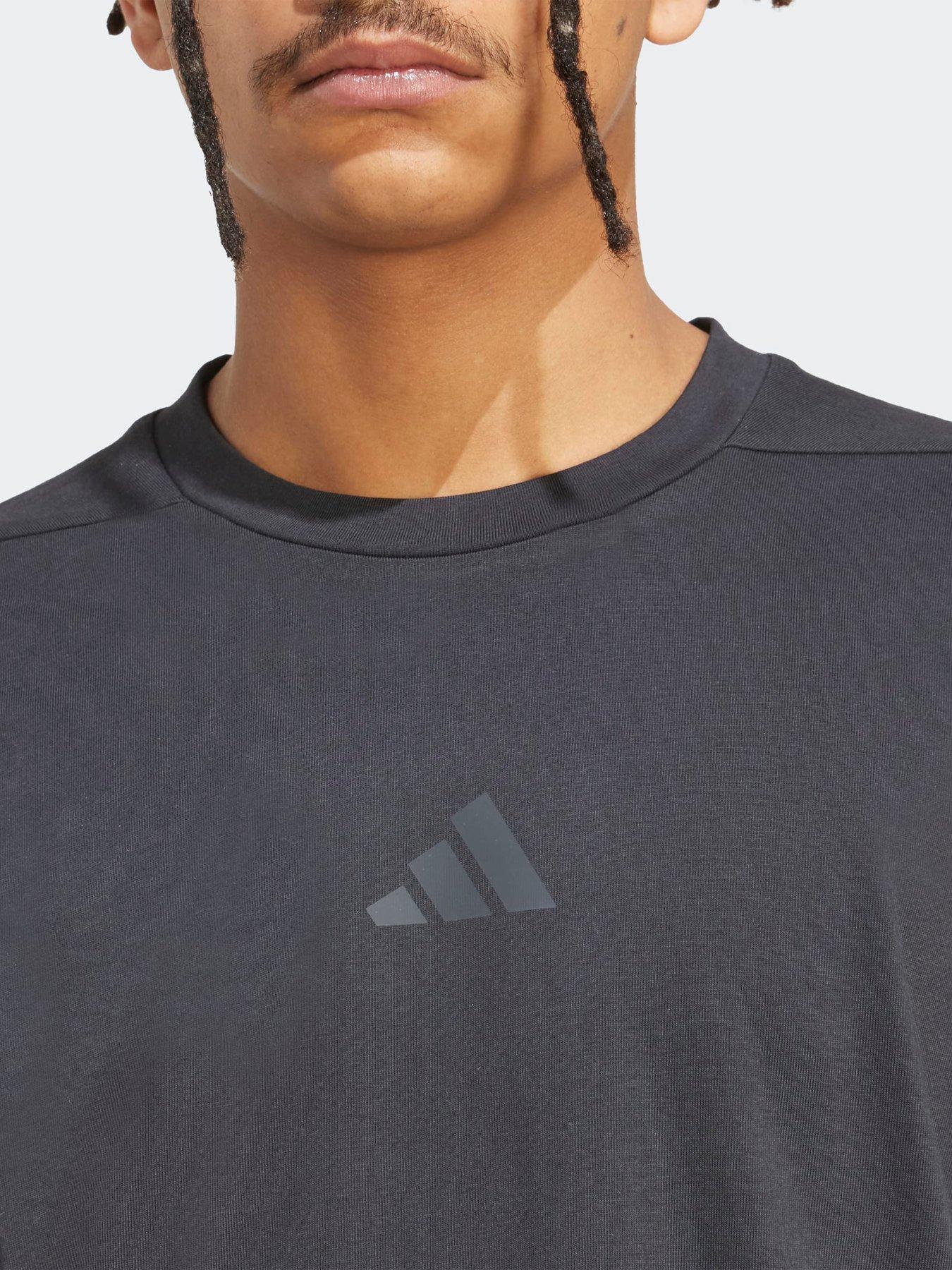 Image 4 of 6 of adidas Mens Training Power T-Shirt - Black