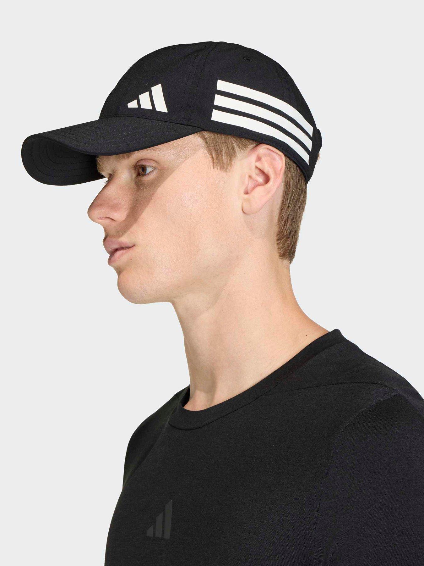 Image 2 of 5 of adidas Unisex Training 3 Stripes Essentials Cap - Black