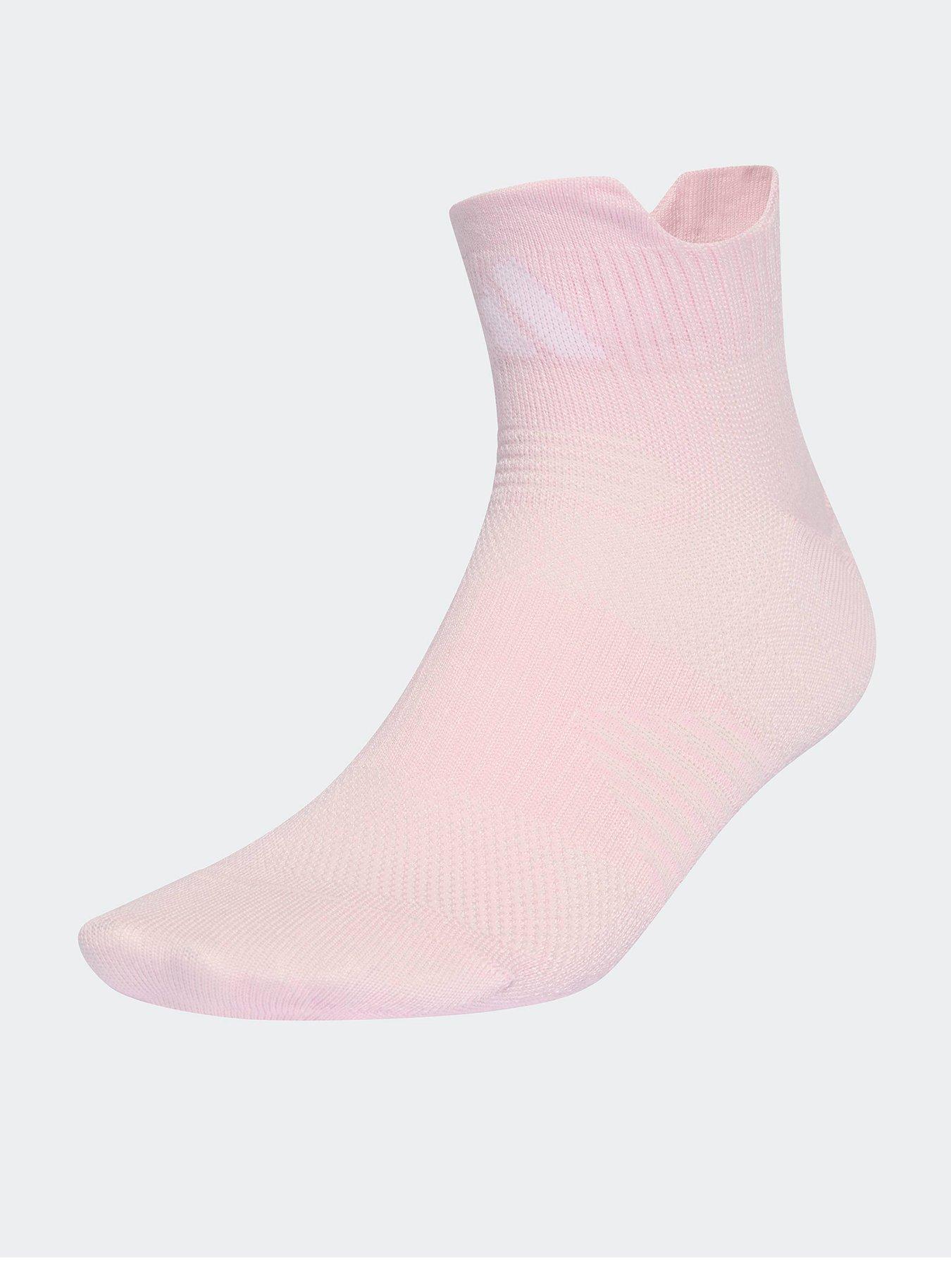adidas Unisex Running Light Socks - Pink