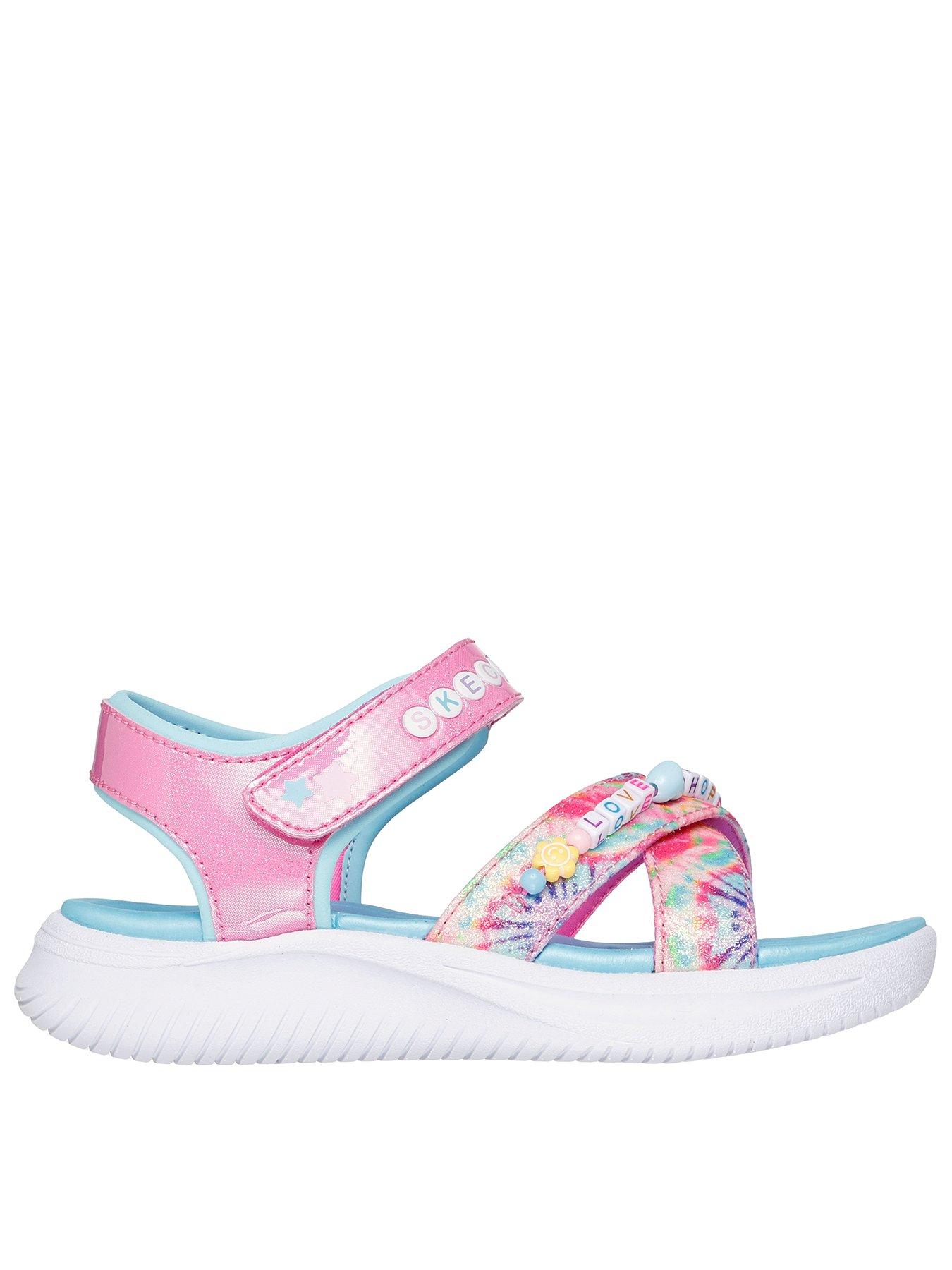 Image 1 of 5 of Skechers Kids Jumpsters Sandal - Tie Dye Bffs