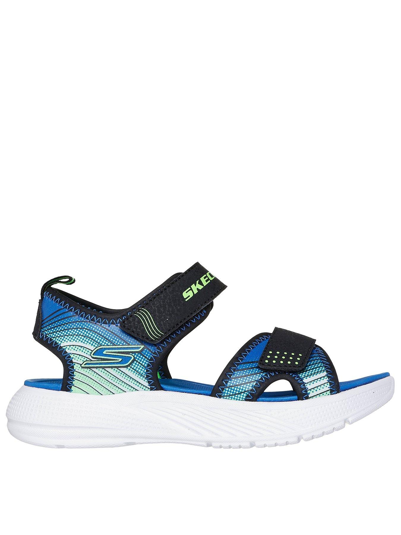 Image 1 of 4 of Skechers Kids Lightweight Sandal W/ Linear Details