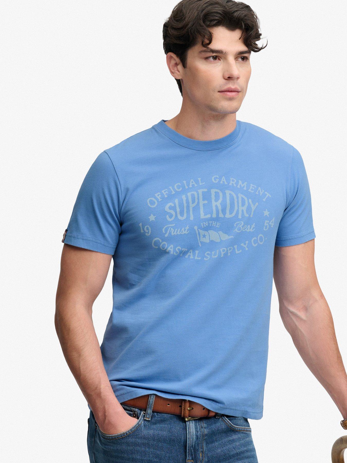 Superdry Lo-Fi Dockside T-Shirt - Blue