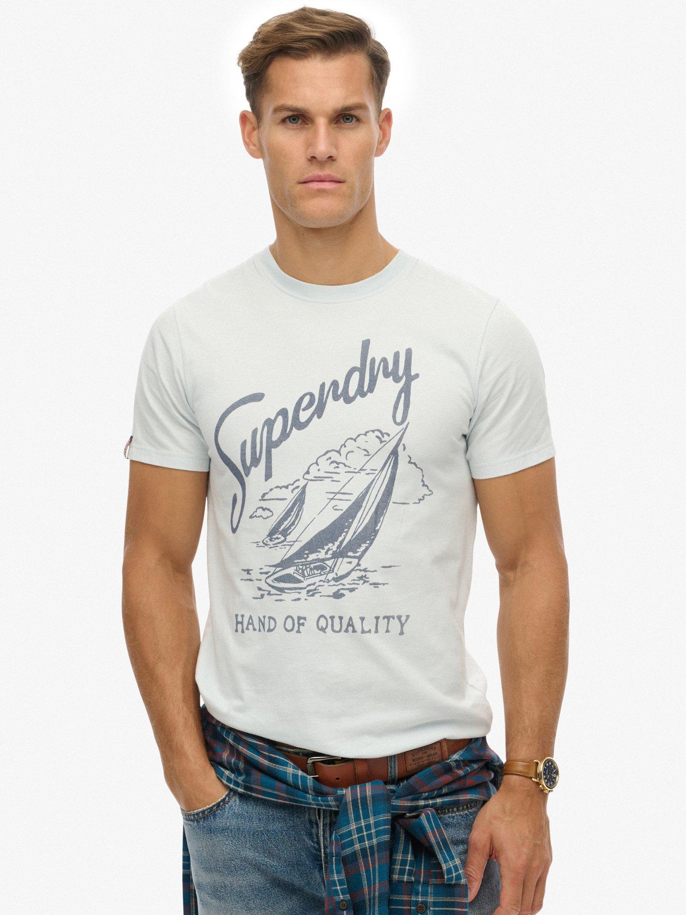 Superdry Lo-Fi Dockside T-Shirt - Blue
