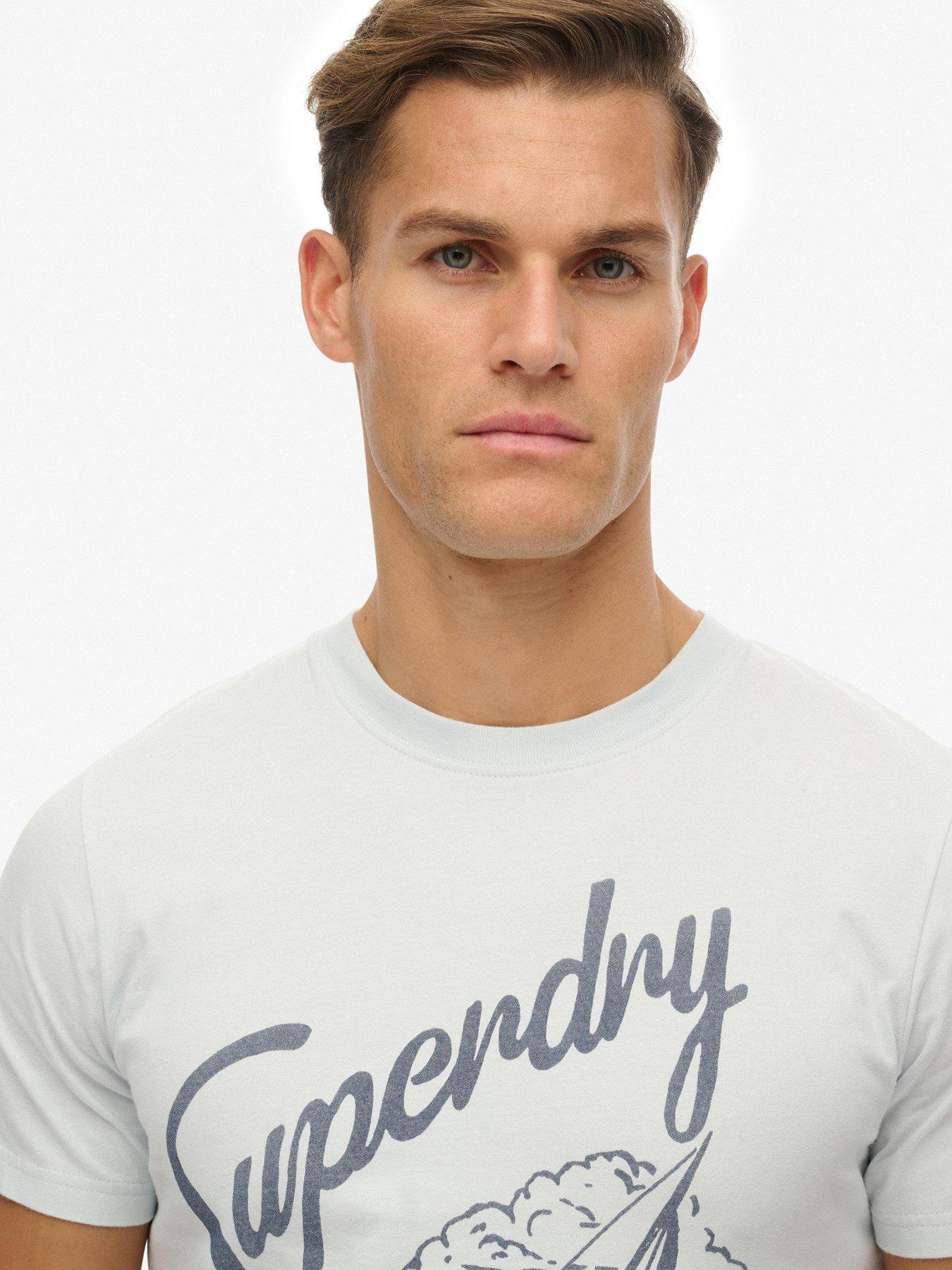 Image 5 of 5 of Superdry Lo-Fi Dockside T-Shirt - Blue