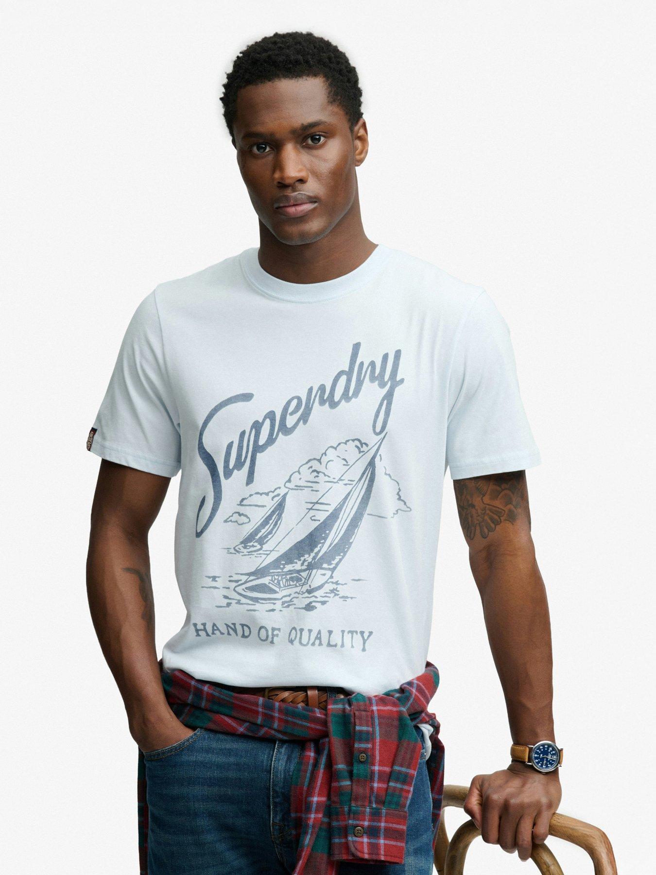 Superdry Lo-Fi Dockside T-Shirt - Blue
