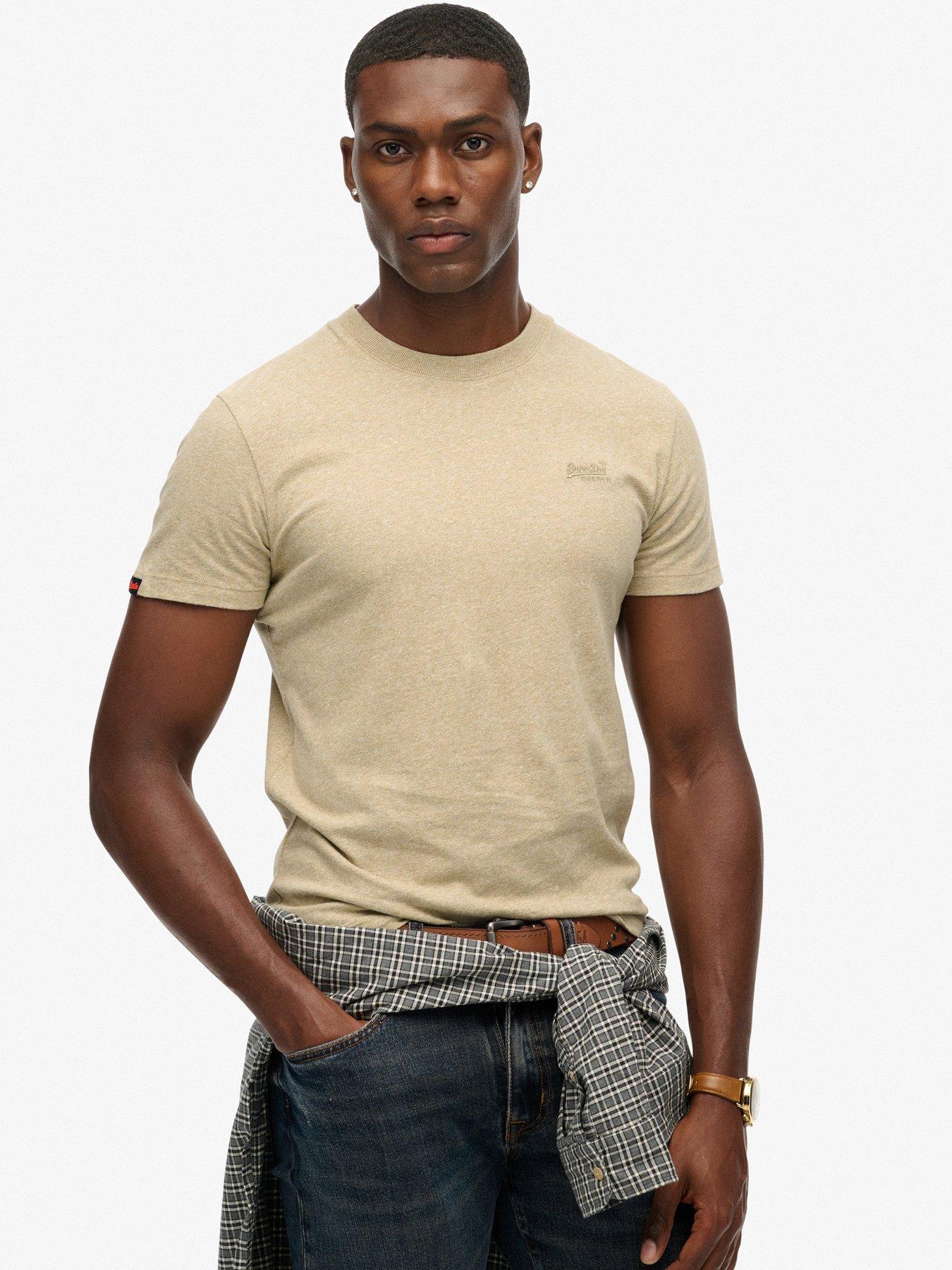 Superdry Essential Logo Emblem T-shirt - Brown