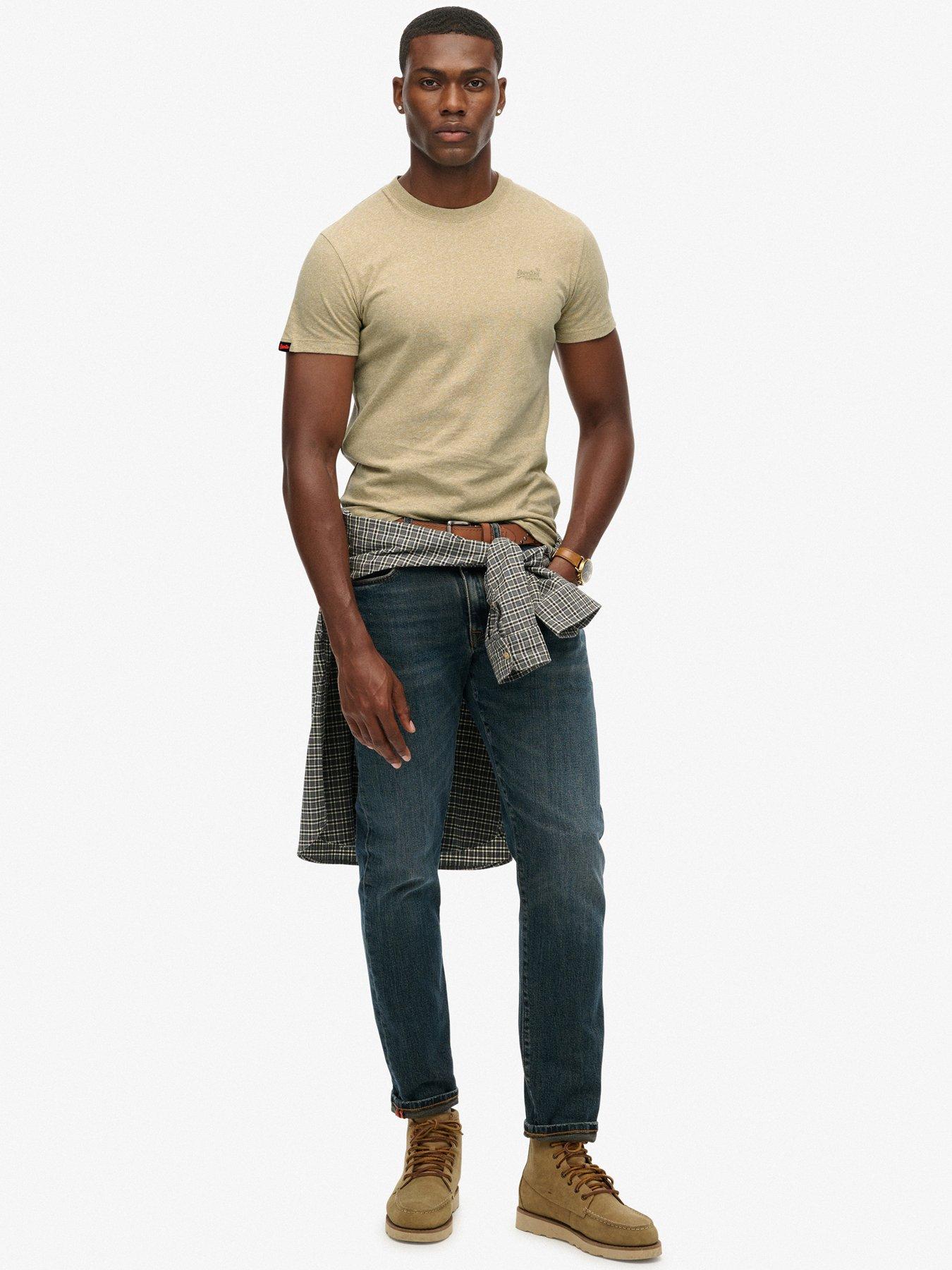 Image 3 of 5 of Superdry Essential Logo T-Shirt - Brown