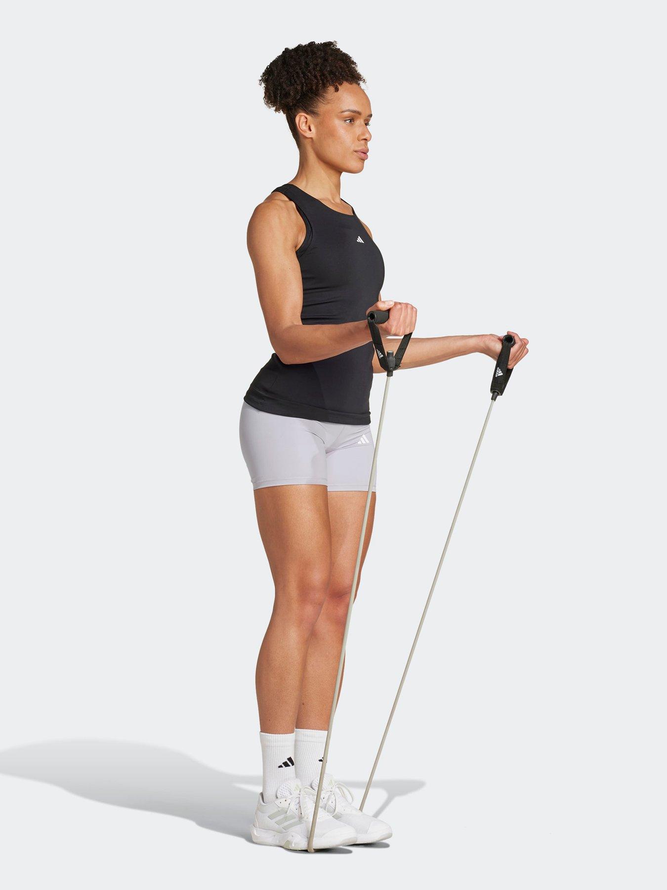 Image 3 of 7 of adidas Womens Training Techfit Tank - Black