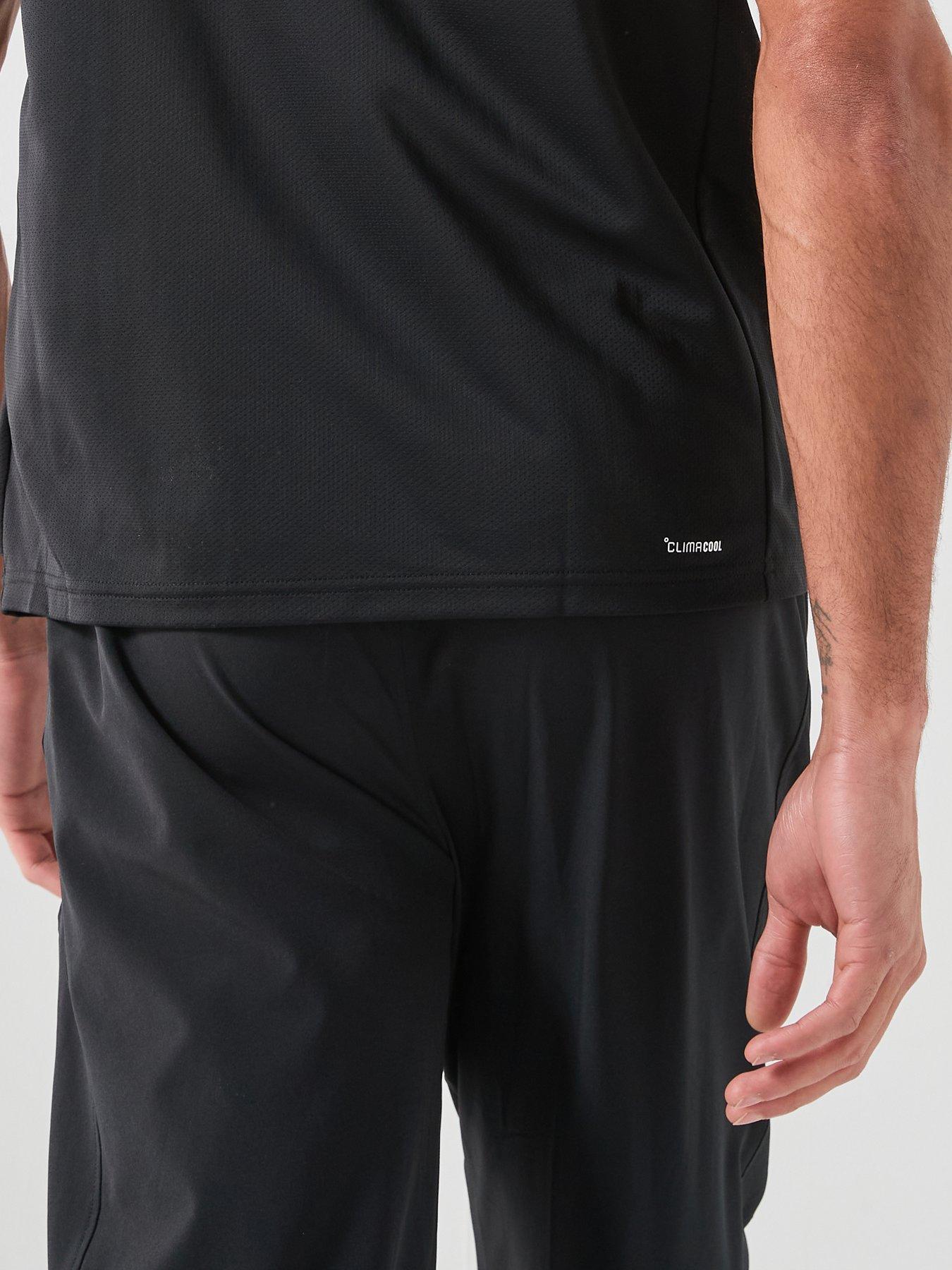 Image 6 of 6 of adidas Mens Training Workout Essentials T-Shirt - Black