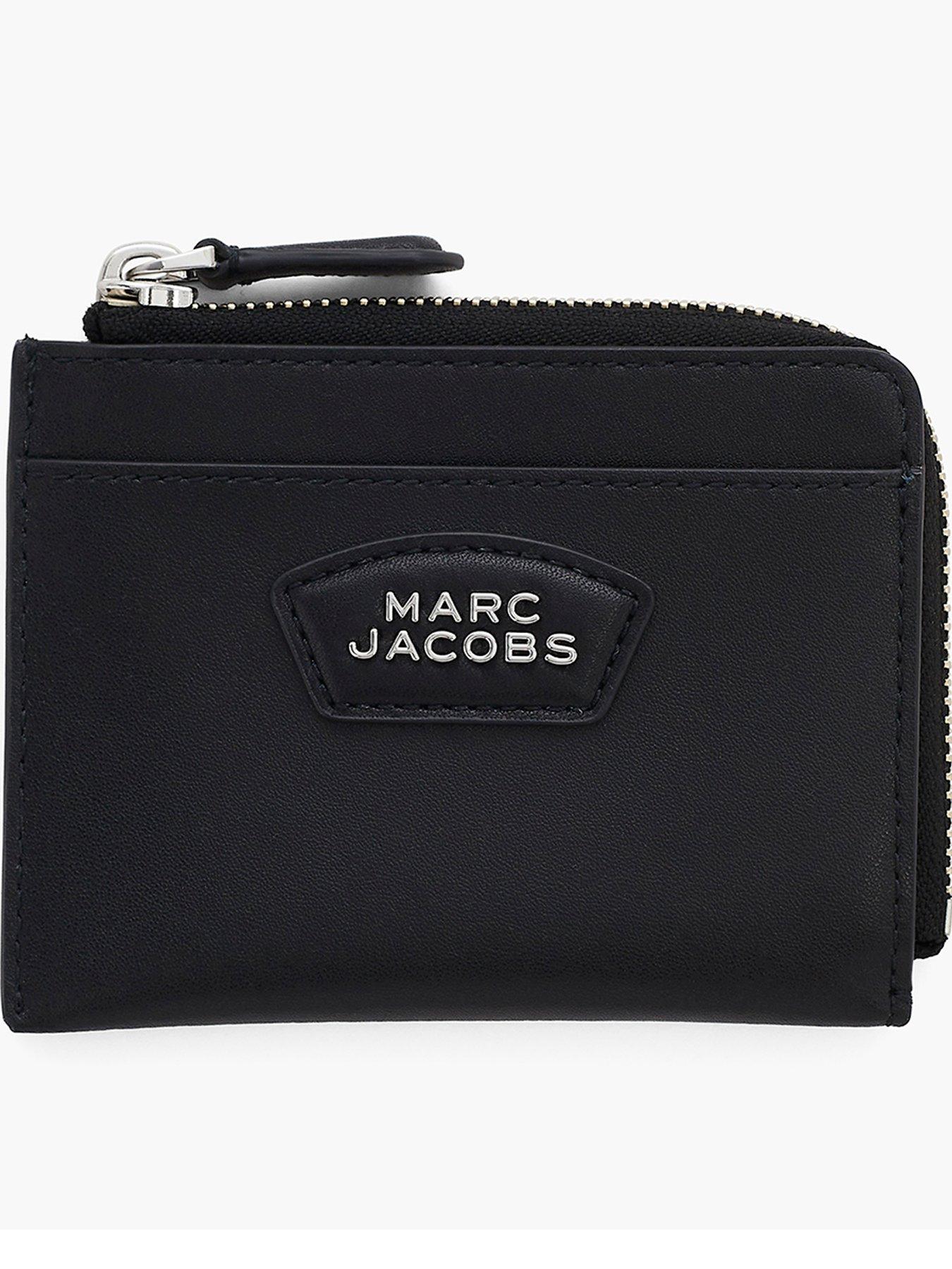 MARC JACOBS The Top Zip Wallet - Black