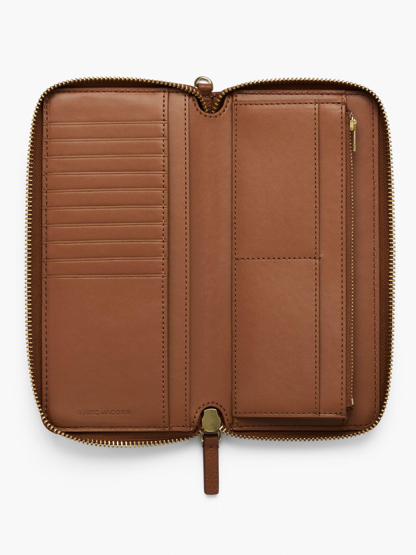 Image 3 of 4 of MARC JACOBS The Continental Wallet - Brown