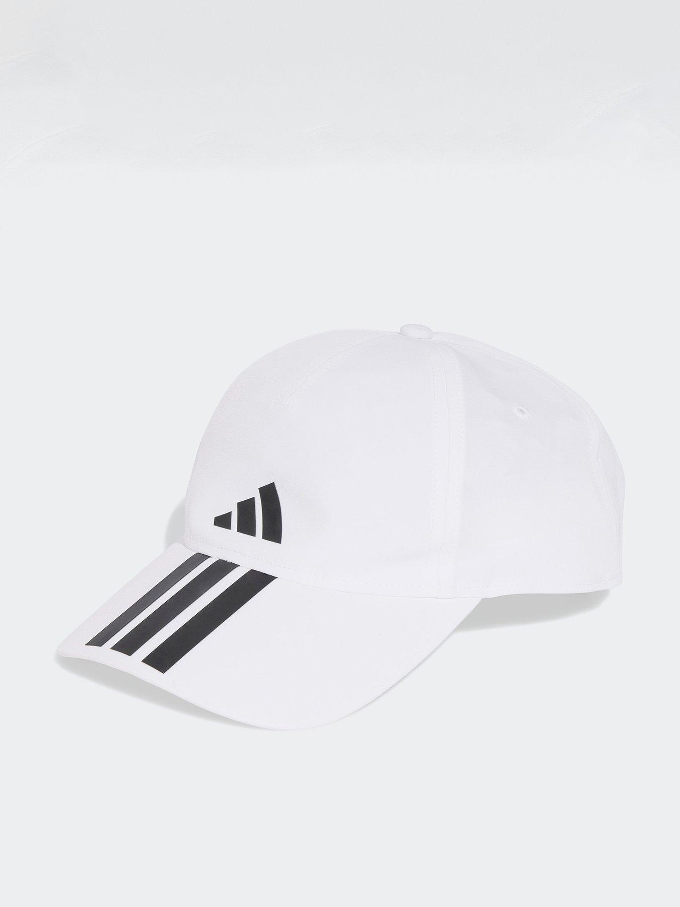 adidas Unisex Training Climacool 3 Stripes Essentials Cap - White