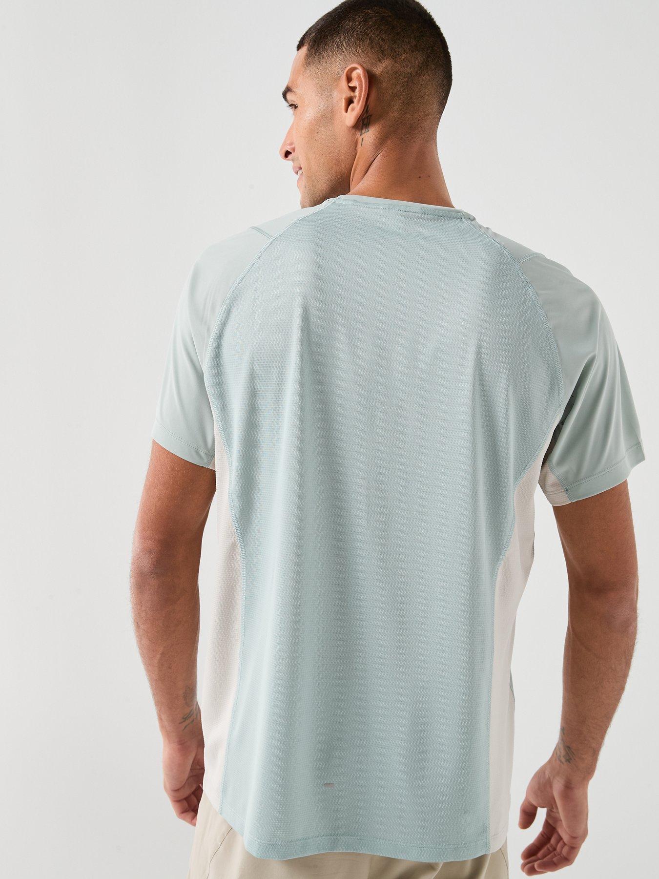 Image 2 of 6 of adidas Mens Running Breezy T-Shirt - Green