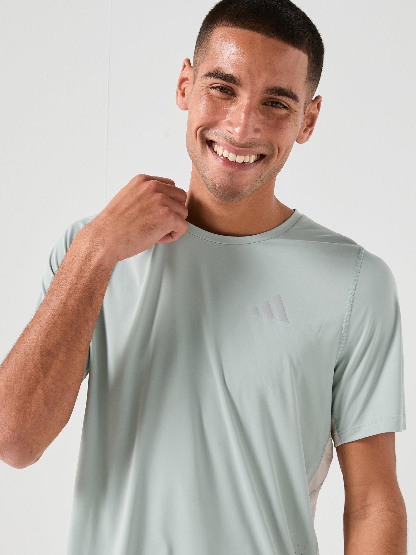 Image 6 of 6 of adidas Mens Running Breezy T-Shirt - Green