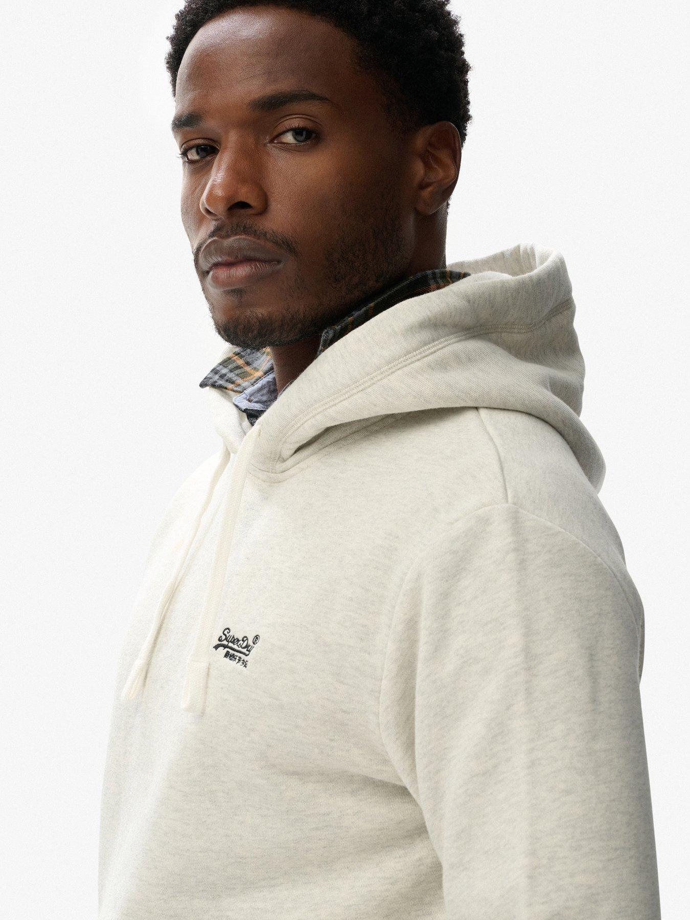 Image 4 of 5 of Superdry Essential Logo Classic Hoodie - Grey