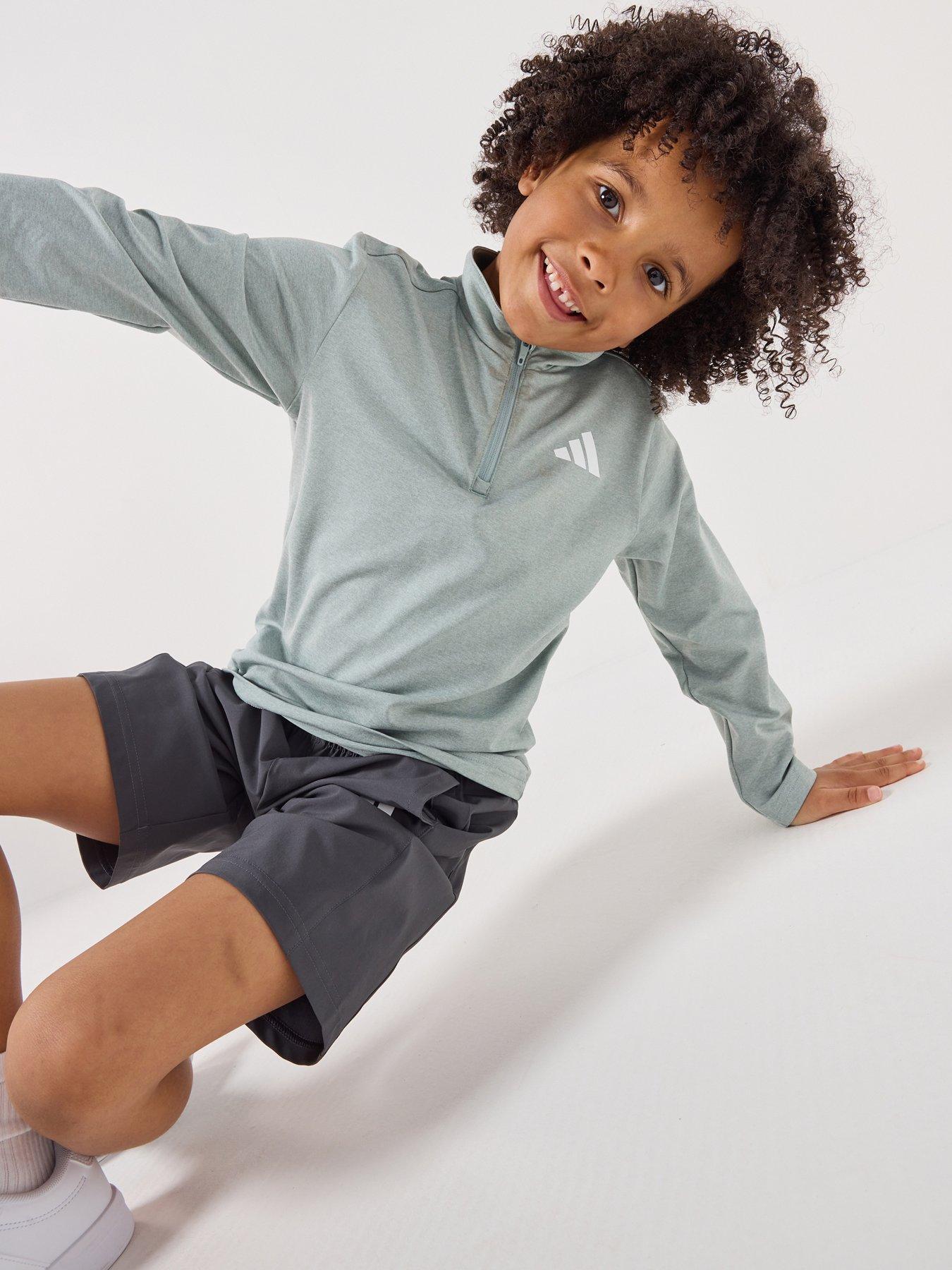 Image 1 of 6 of adidas Kids Unisex Train Essentials Jogger Set