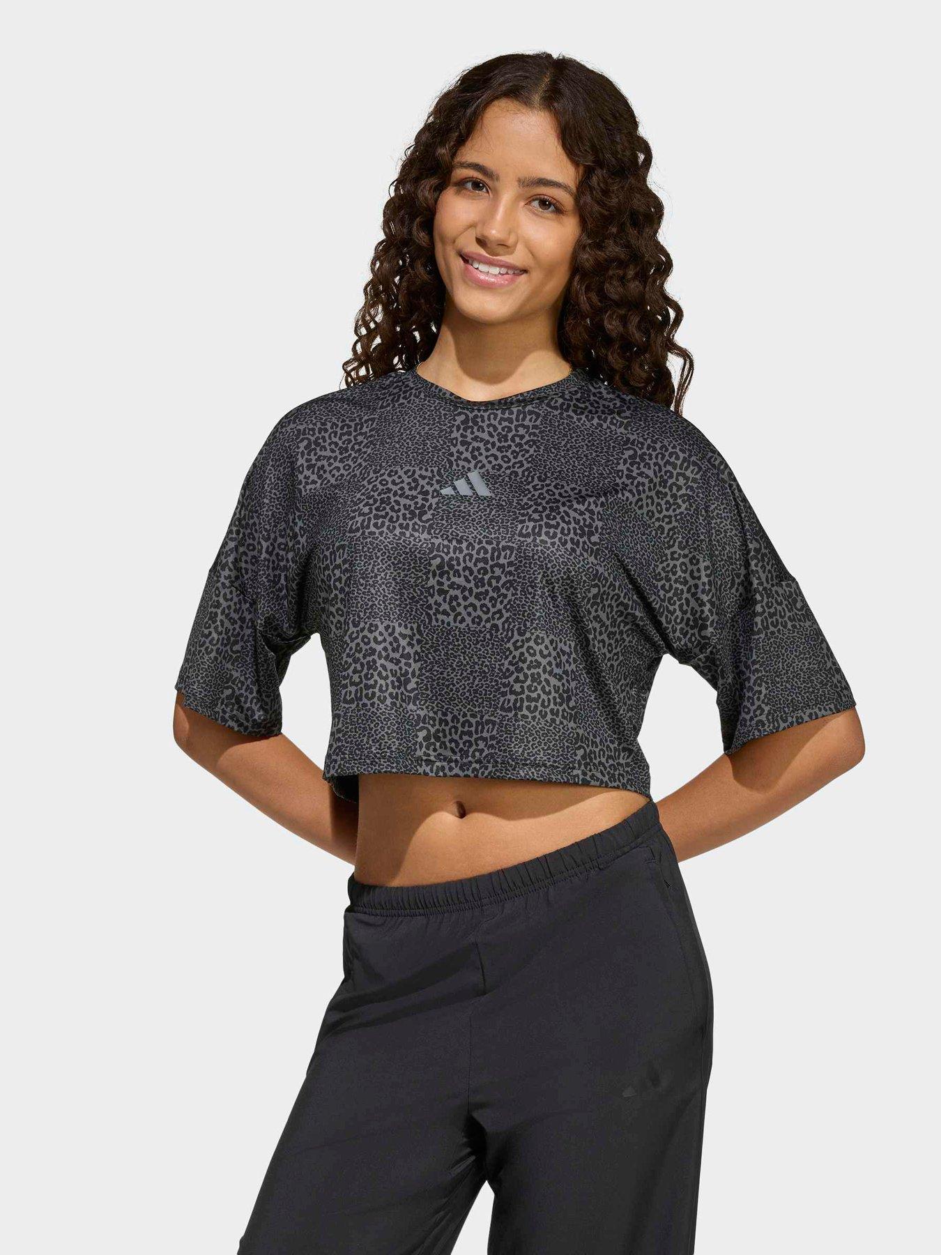 adidas Junior Girls Training Future Icons T-Shirt - Black