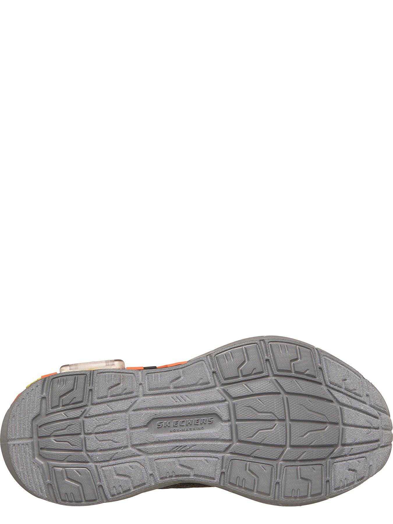 Image 4 of 7 of Skechers Kids Skechers Garage Trainer - Blue/orange