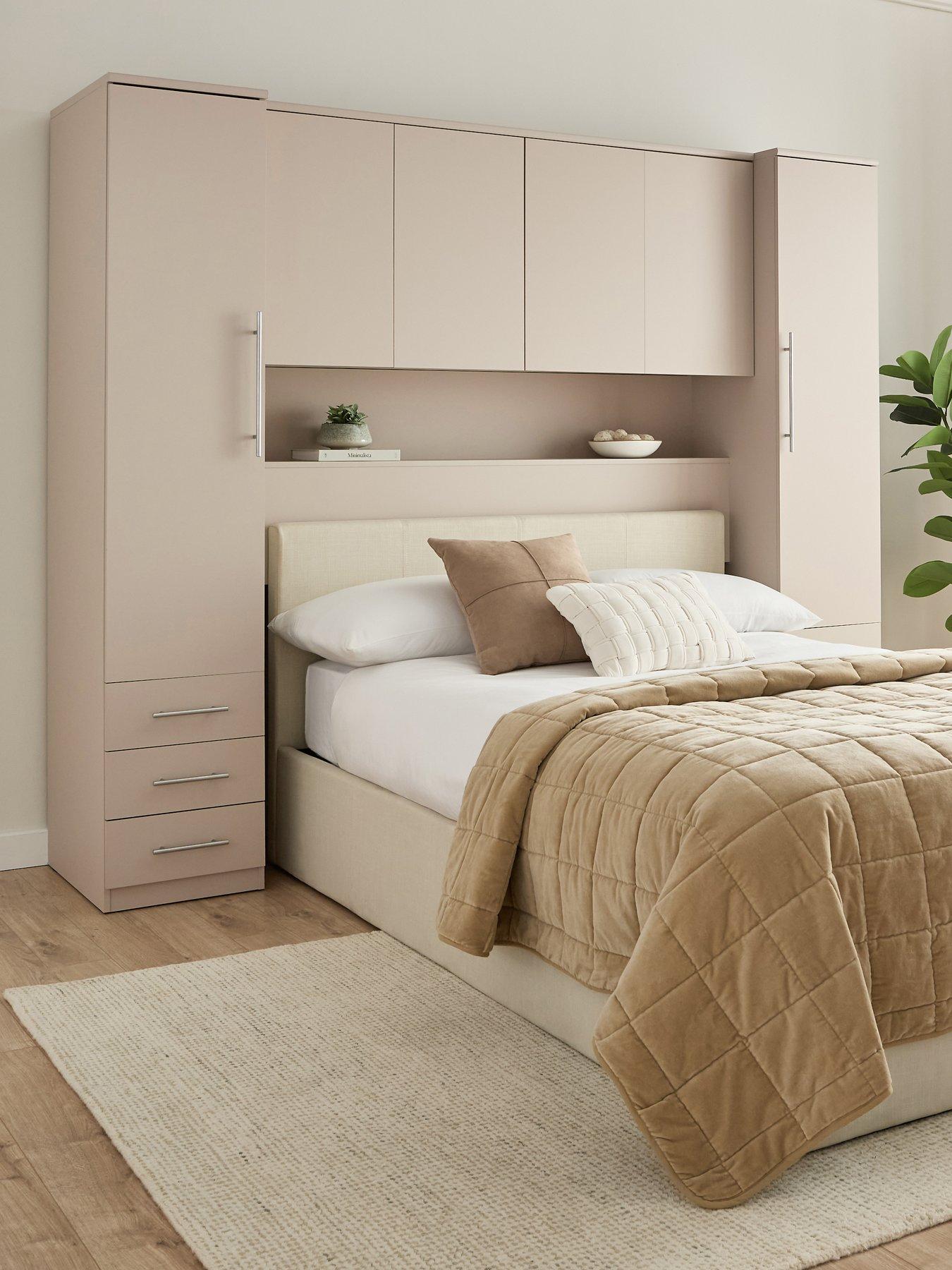 Image 1 of 7 of Very Home Prague Overbed Unit - Oatmeal