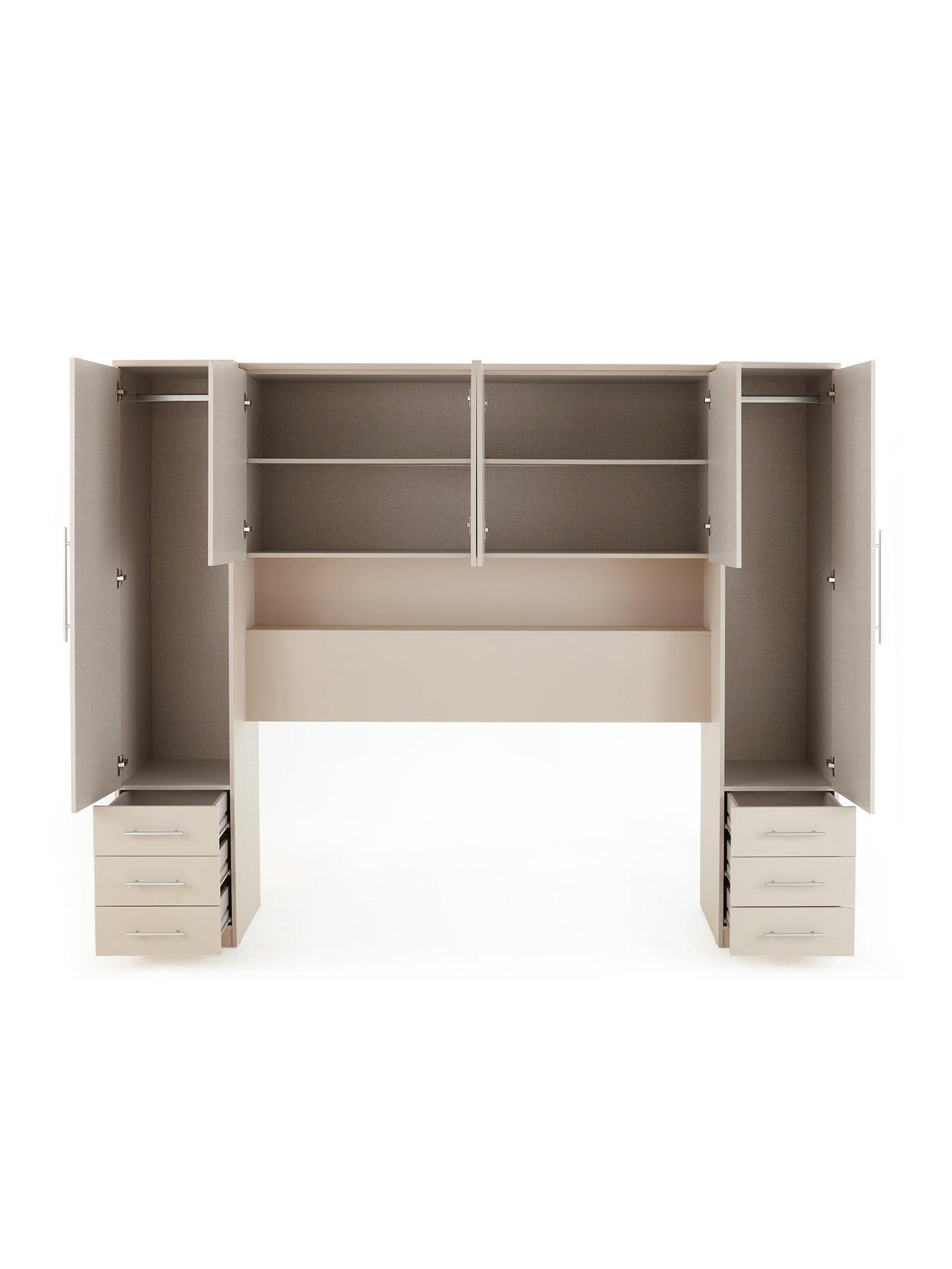 Image 4 of 7 of Very Home Prague Overbed Unit - Oatmeal