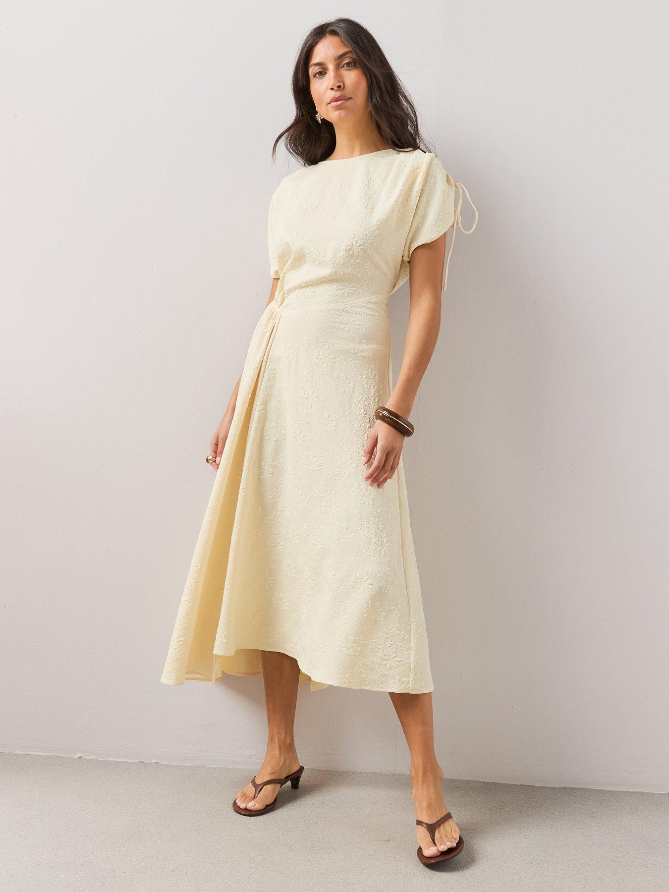 sachin and babi light blue dress Yellow Dress Women main image 0