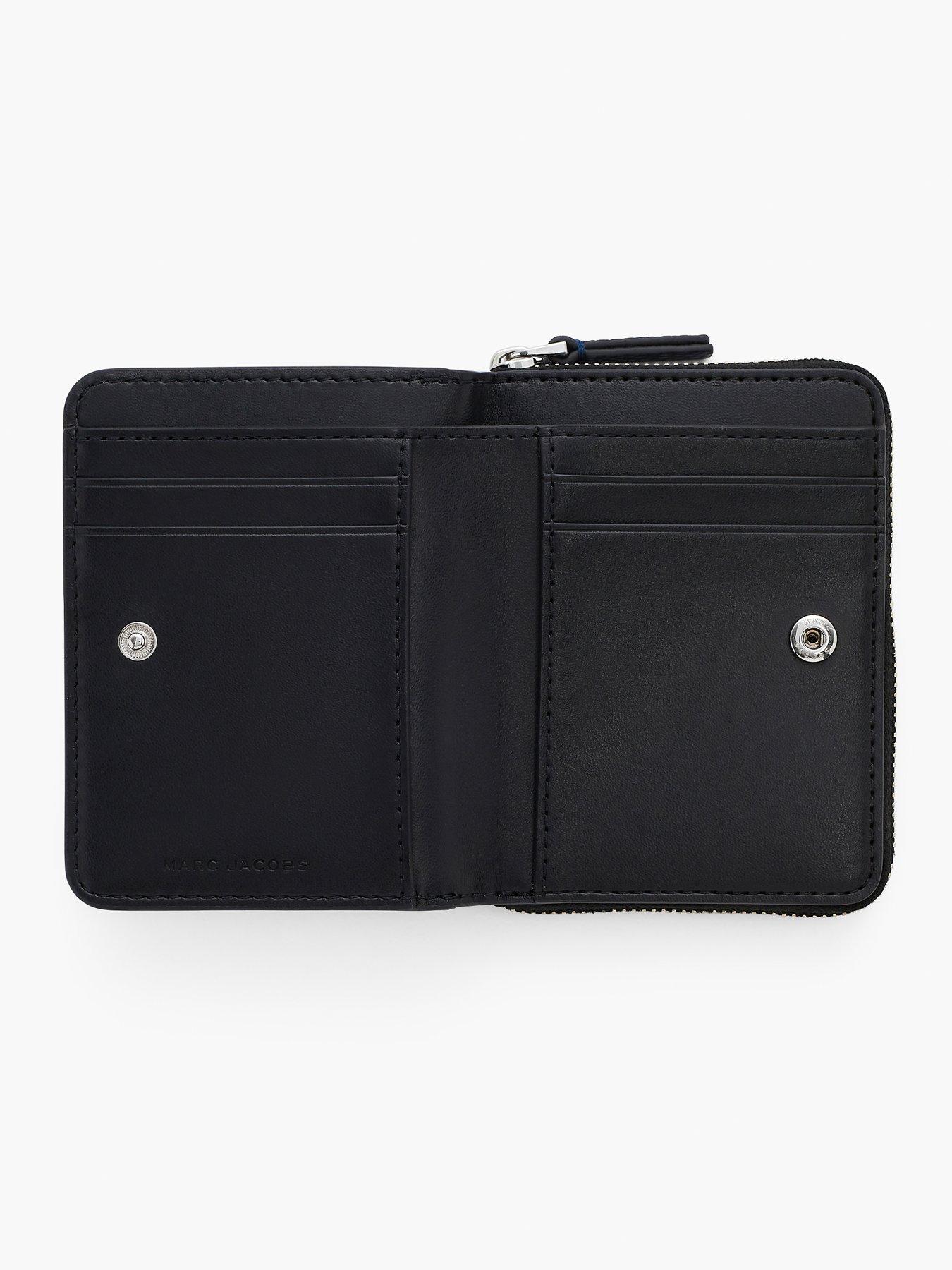 Image 3 of 3 of MARC JACOBS The Mini Compact Wallet Bandana - Blue