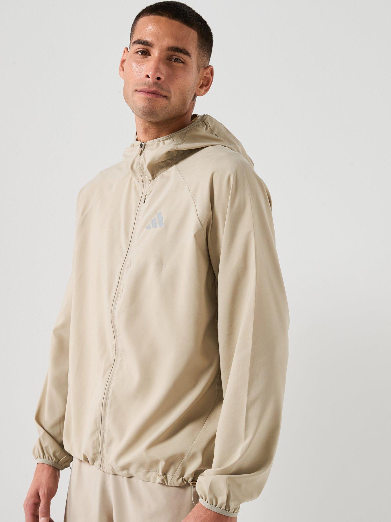 Image 1 of 6 of adidas Mens Running Adi365 Essentials Jacket - Brown