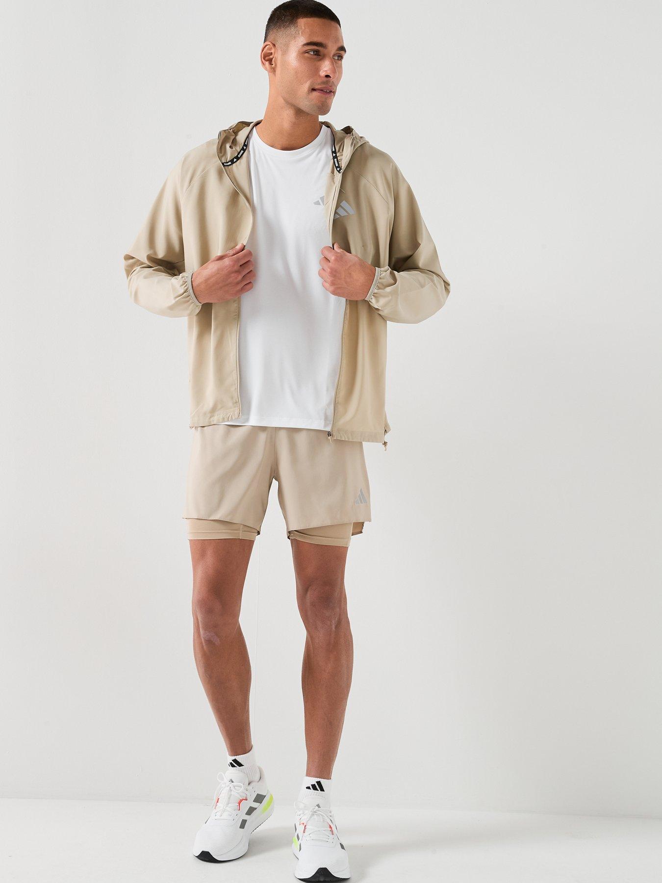 Image 3 of 6 of adidas Mens Running Adi365 Essentials Jacket - Brown