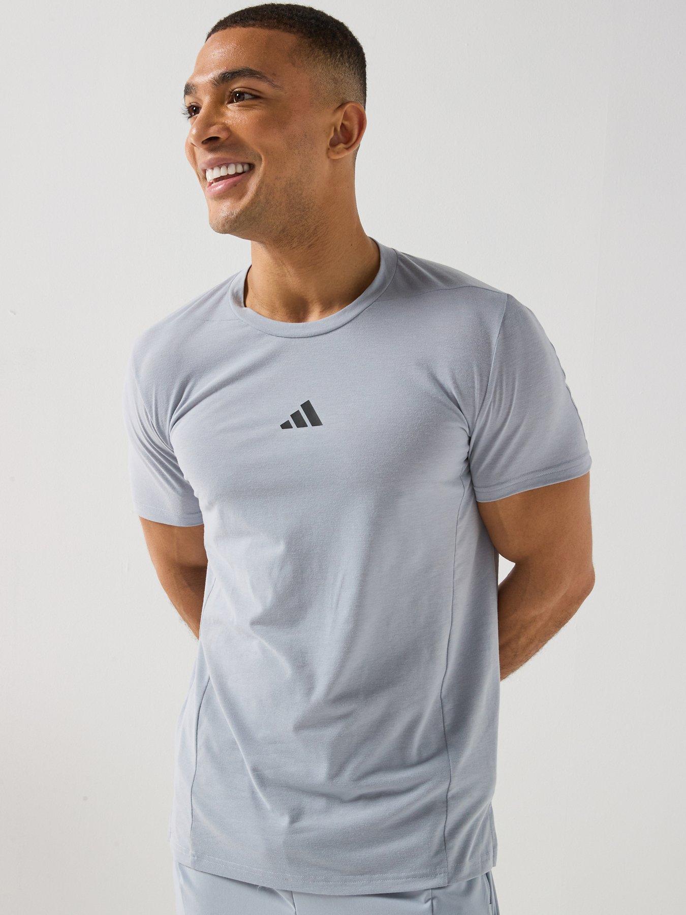 adidas Mens Training D4T T-Shirt, Halsil, Size S, Men