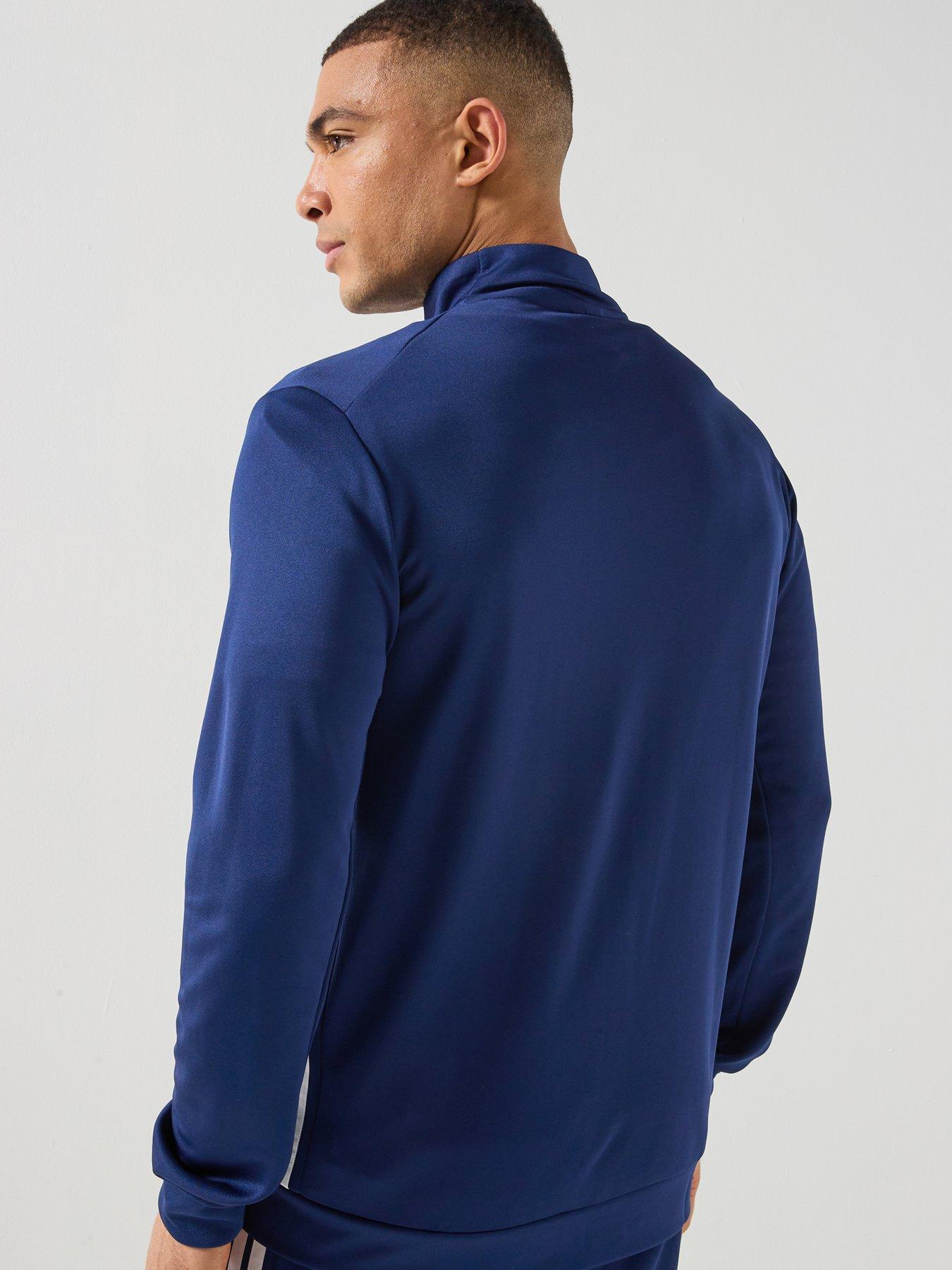 Image 2 of 6 of adidas Mens Training Workout Essentials Track Top - Blue