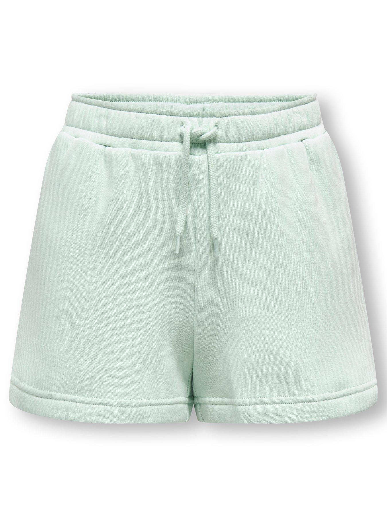 Only Kids Girls Co-ord Sweat Shorts - Light Green