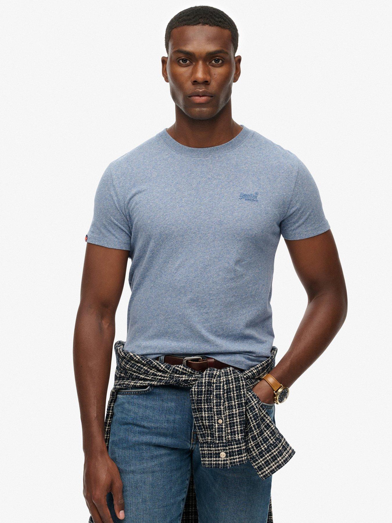 Superdry Superdry Essential Logo Emblem T-shirt - Blue