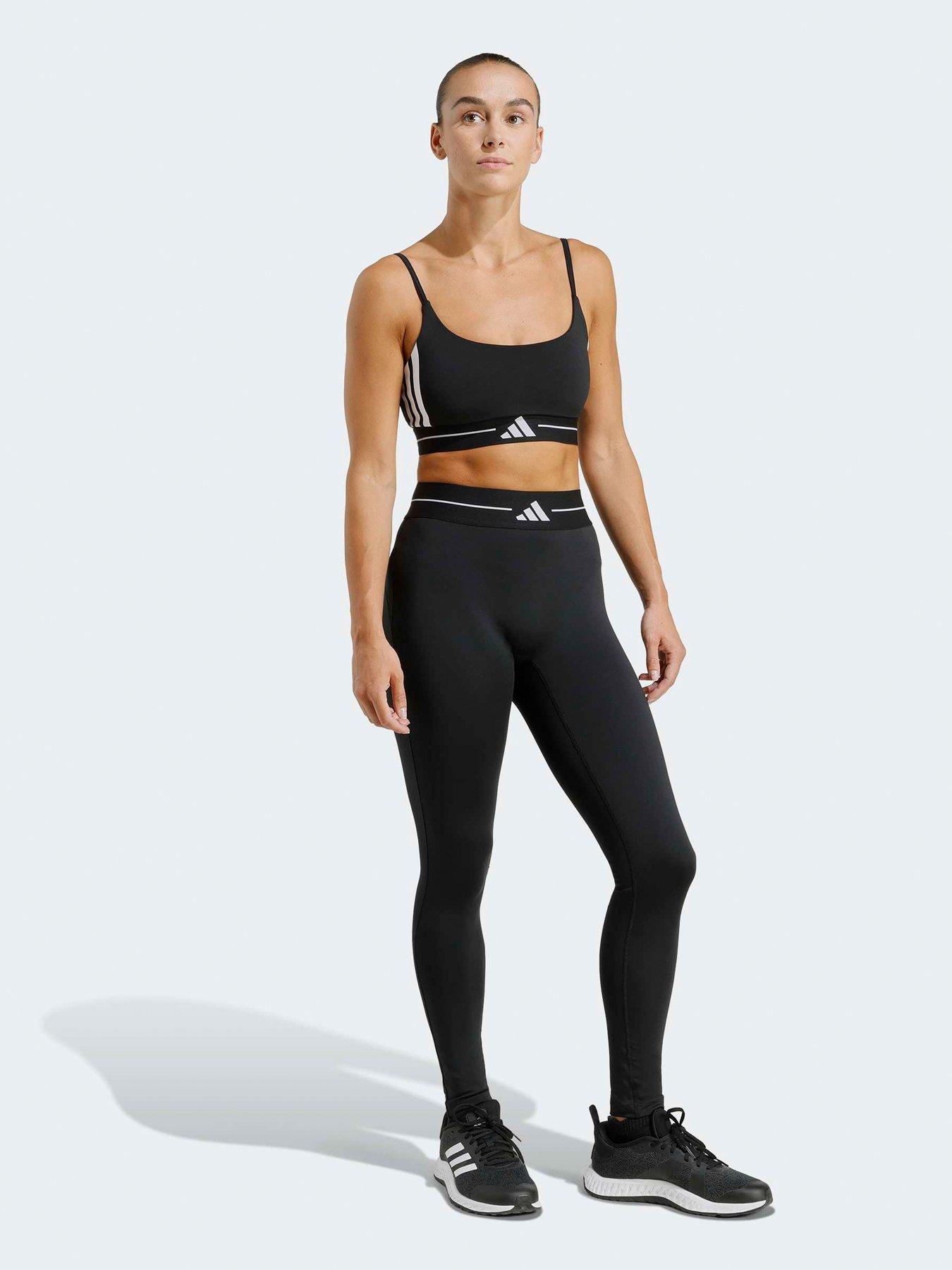 Image 3 of 6 of adidas Womens Training Hyperglam Tights - Black