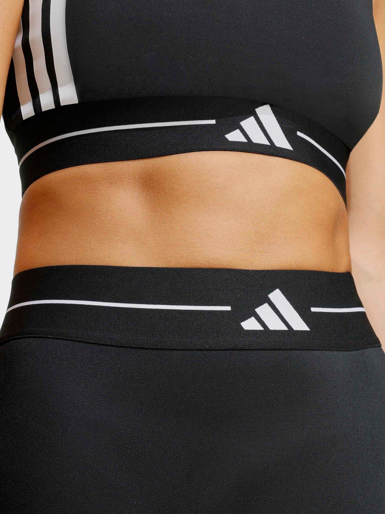 Image 4 of 6 of adidas Womens Training Hyperglam Tights - Black