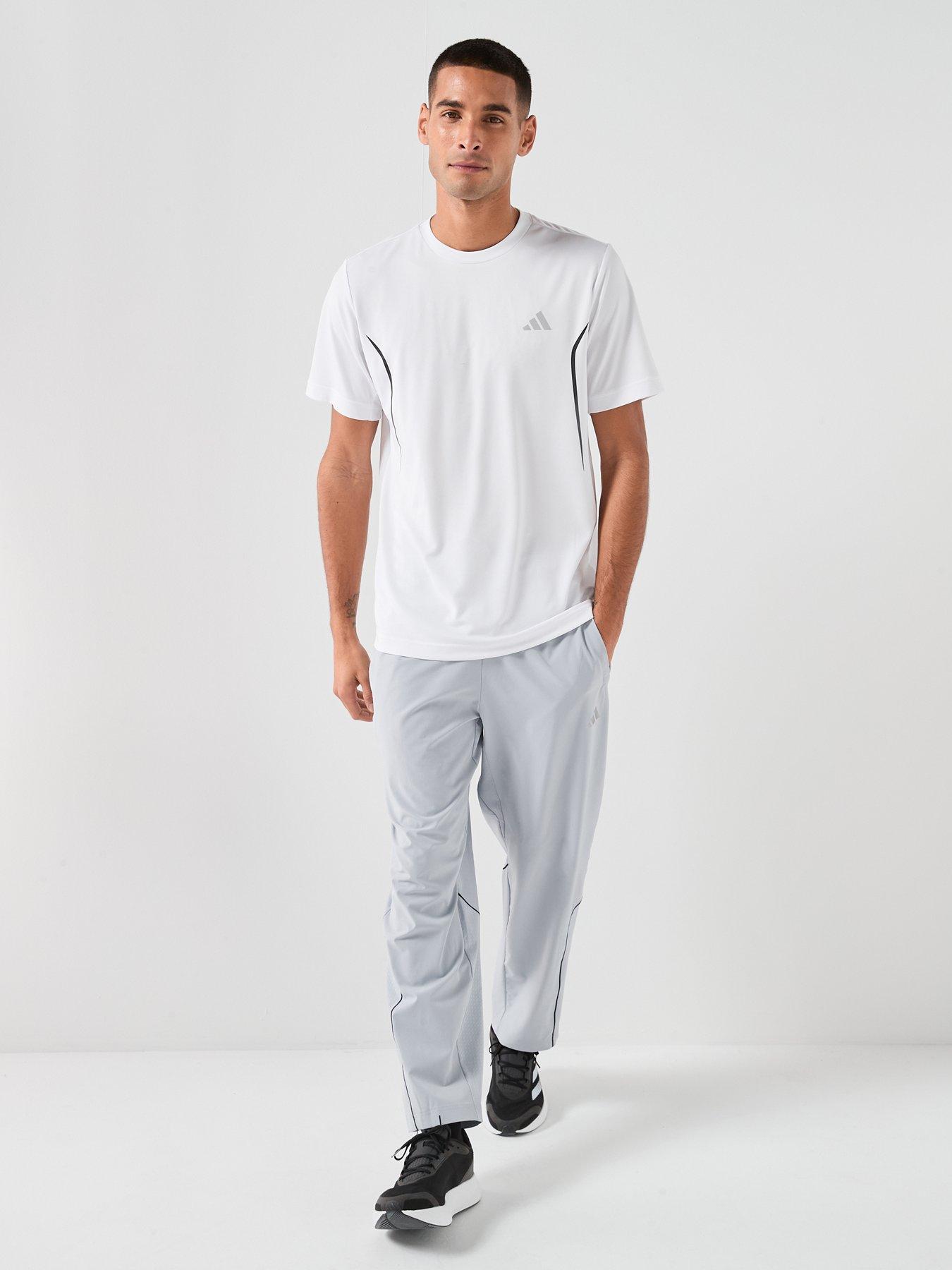 Image 3 of 5 of adidas Mens Training Tech T-Shirt - White