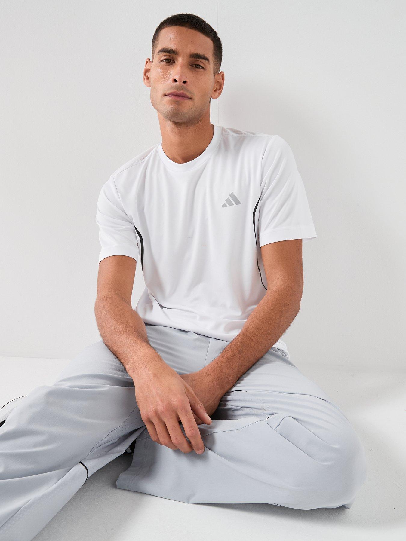 Image 5 of 5 of adidas Mens Training Tech T-Shirt - White