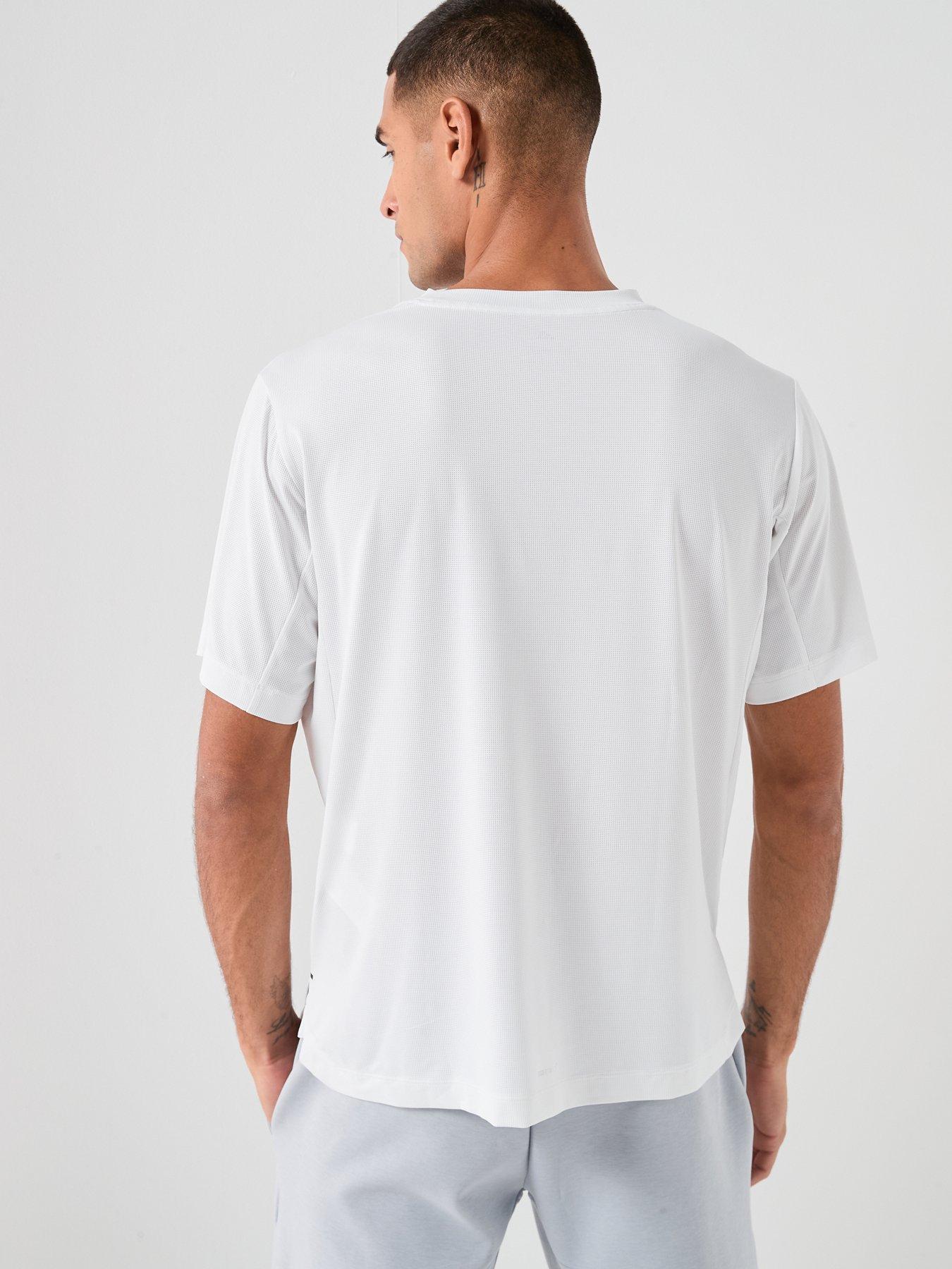 Image 2 of 6 of adidas Mens Training Power T-Shirt - White